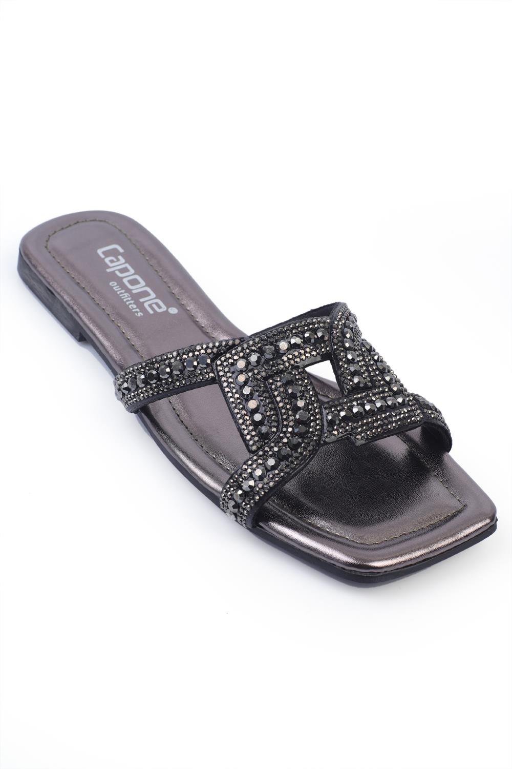Capone Outfitters SH56 Women Platinum Sandal