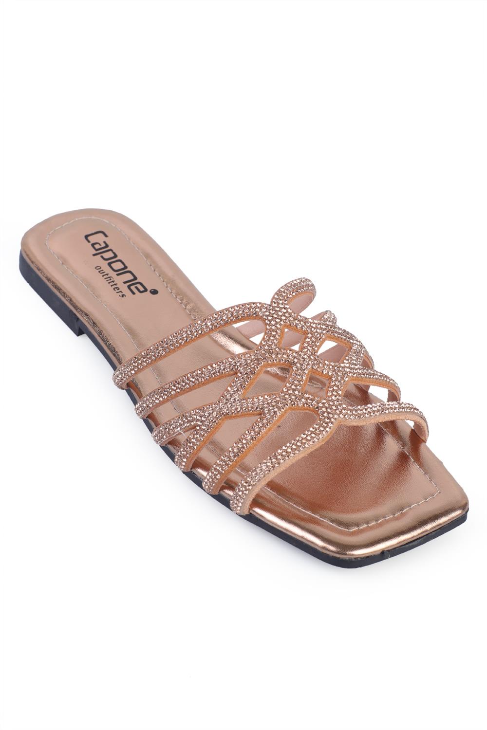 Capone Outfitters SH58 Women Rose Sandal