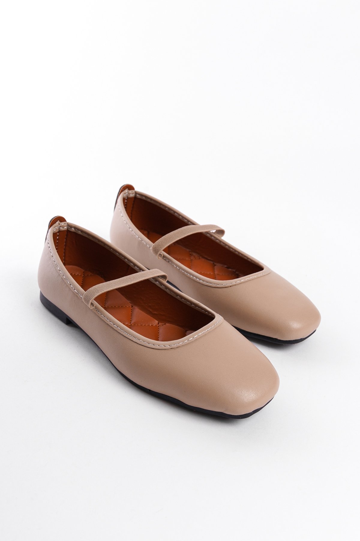 Capone Outfitters SRR02 Women Beige Ballerina