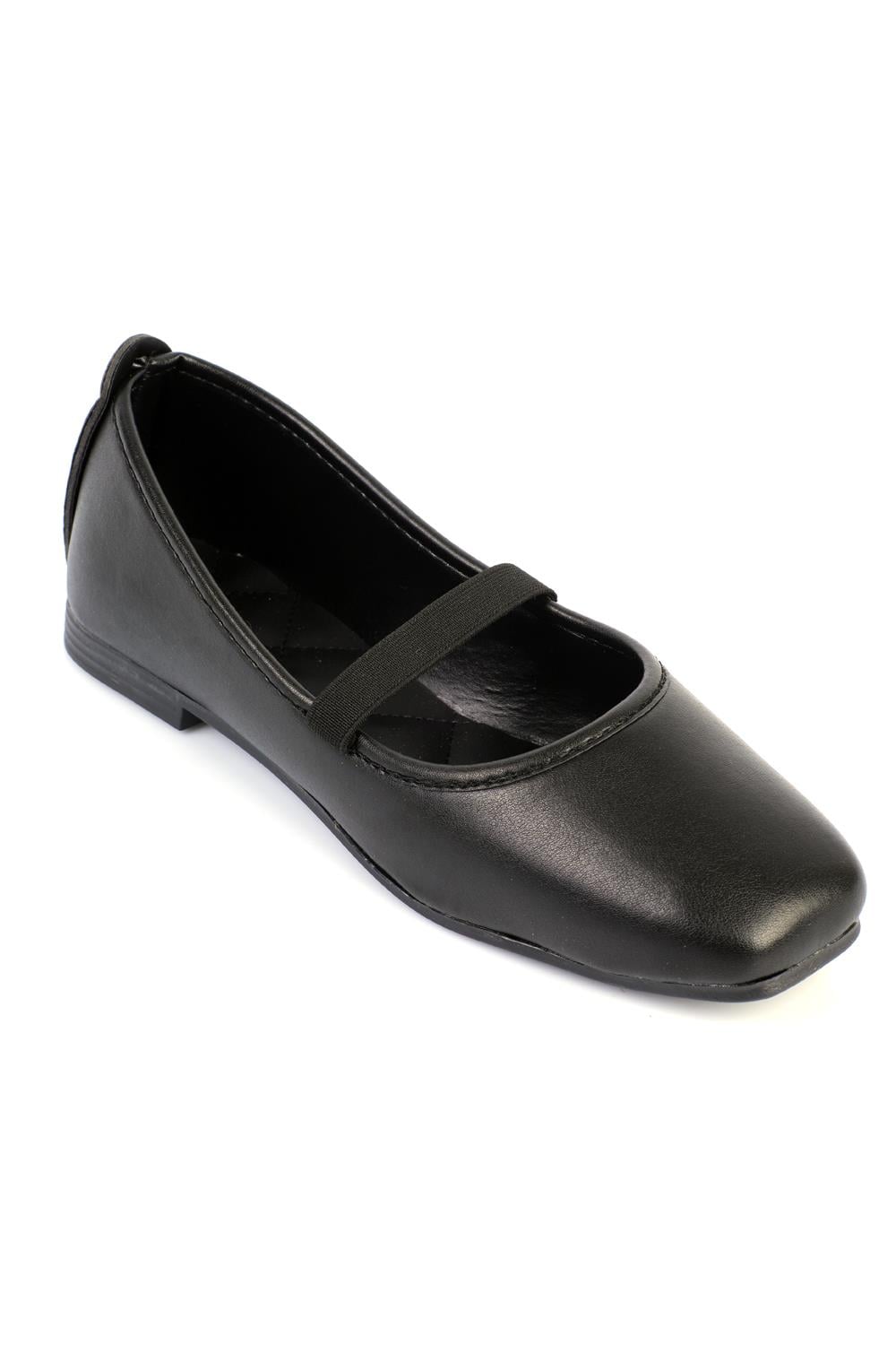 Capone Outfitters SRR02 Women Black Ballerina