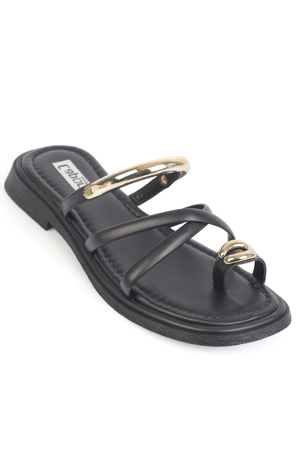 Capone Outfitters Y07 Women Black Sandal
