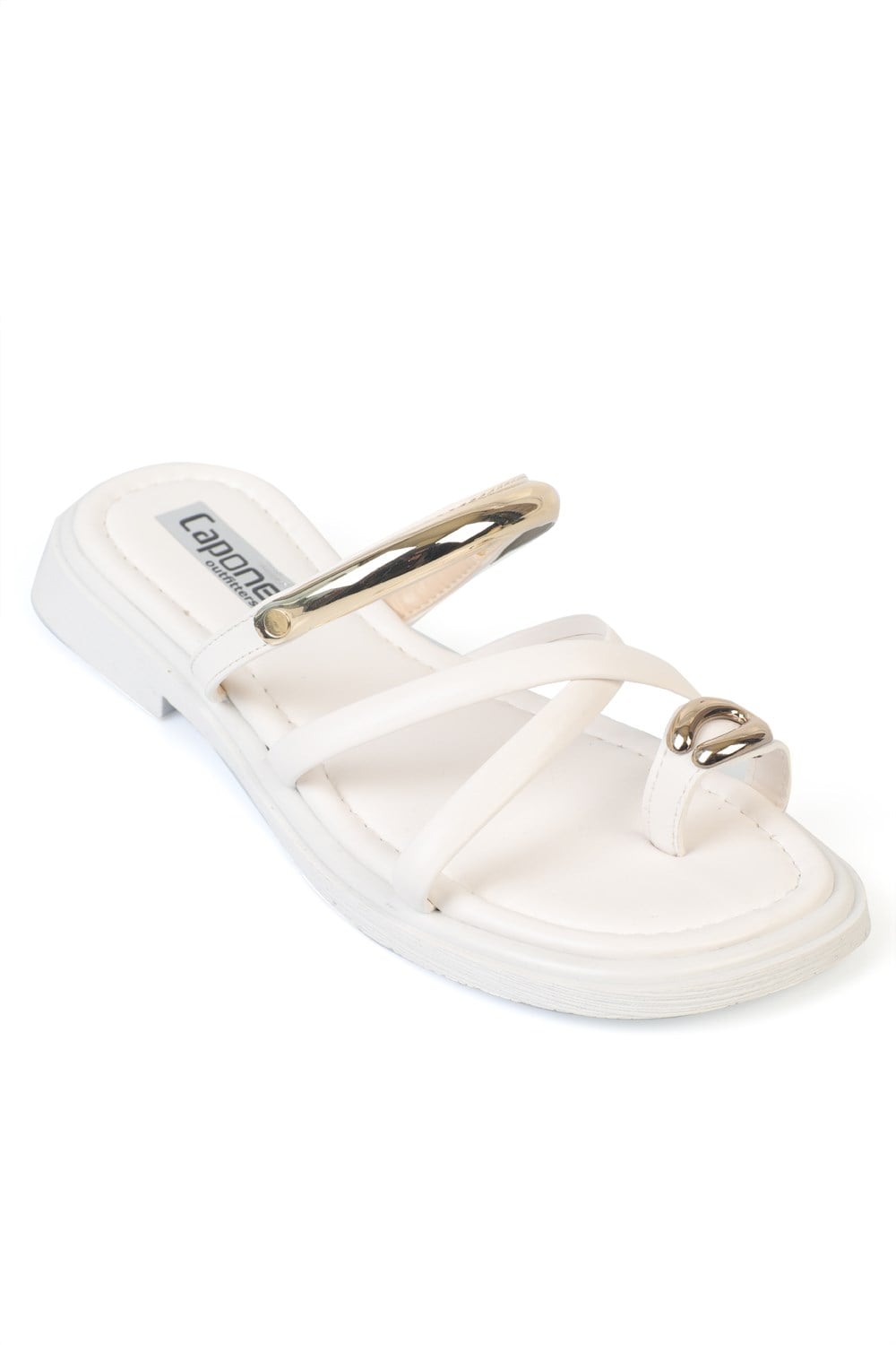Capone Outfitters Y07 Women White Sandal