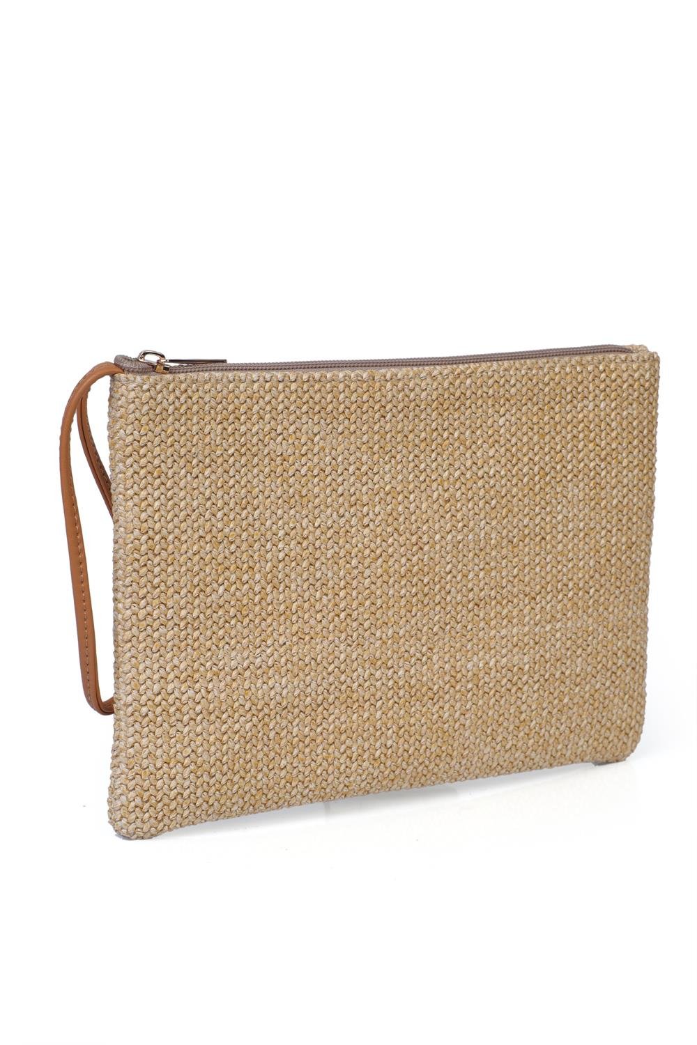 Capone Paris Mini Women Beige Clutch Bag
