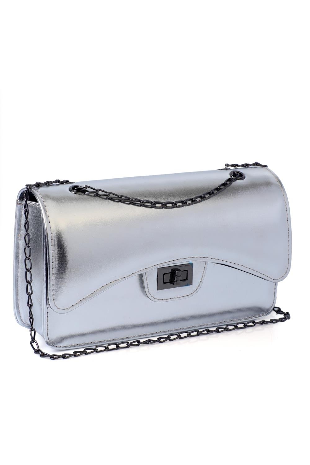 Capone Parma Women Silver Shoulder Bag