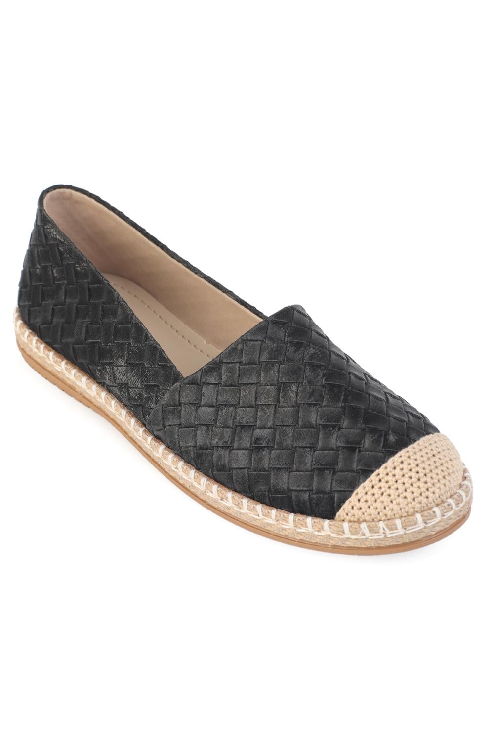 Capone Pasarella 001 Women Black Espadrille