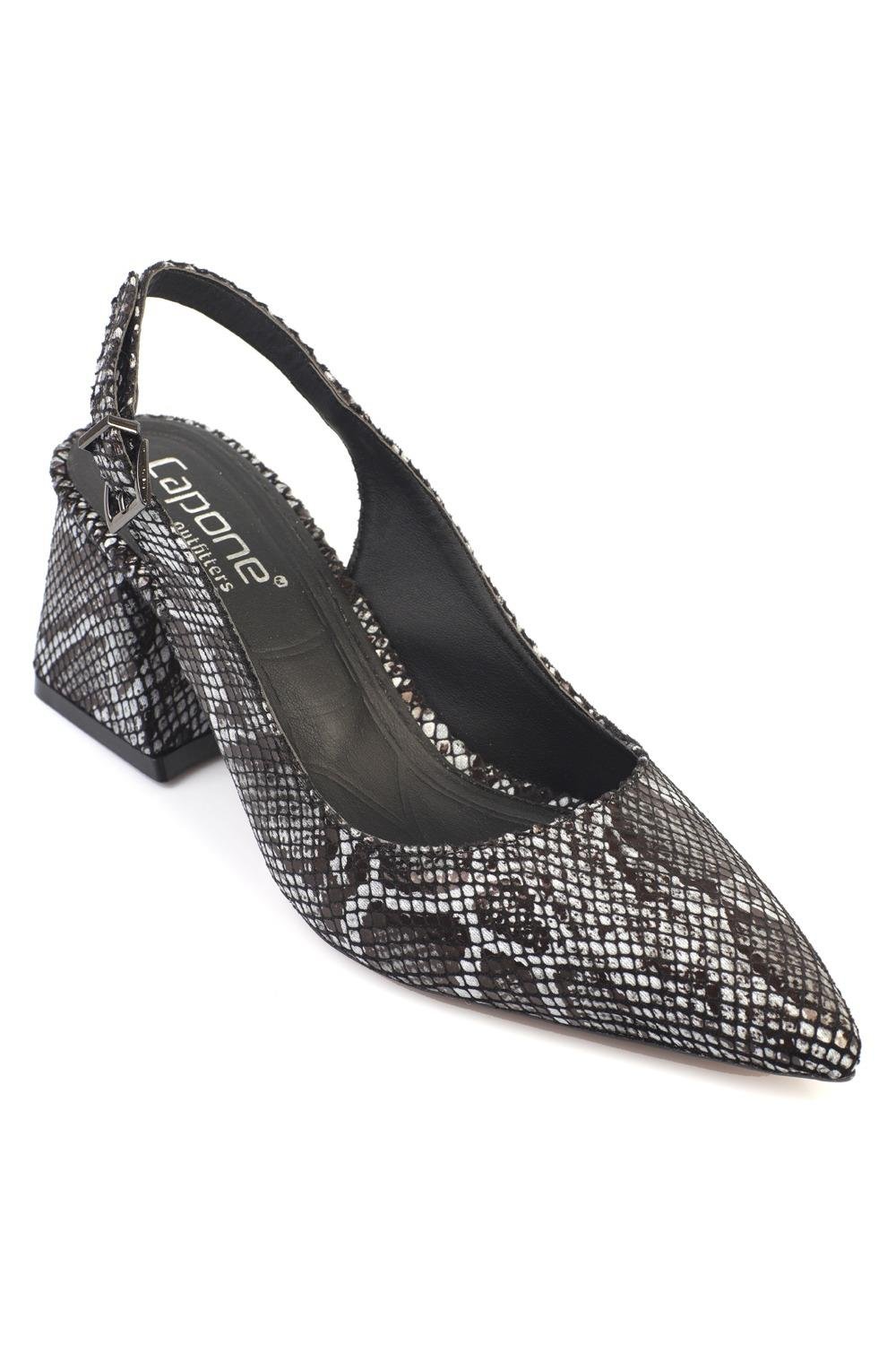 Capone Ruby Soft Padded Insole Women  Heeled Shoes