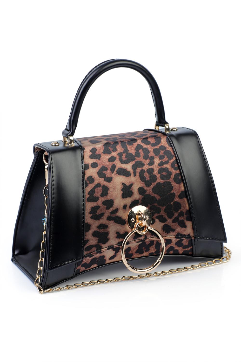 Capone Savonita Special Women Leopard Handbag