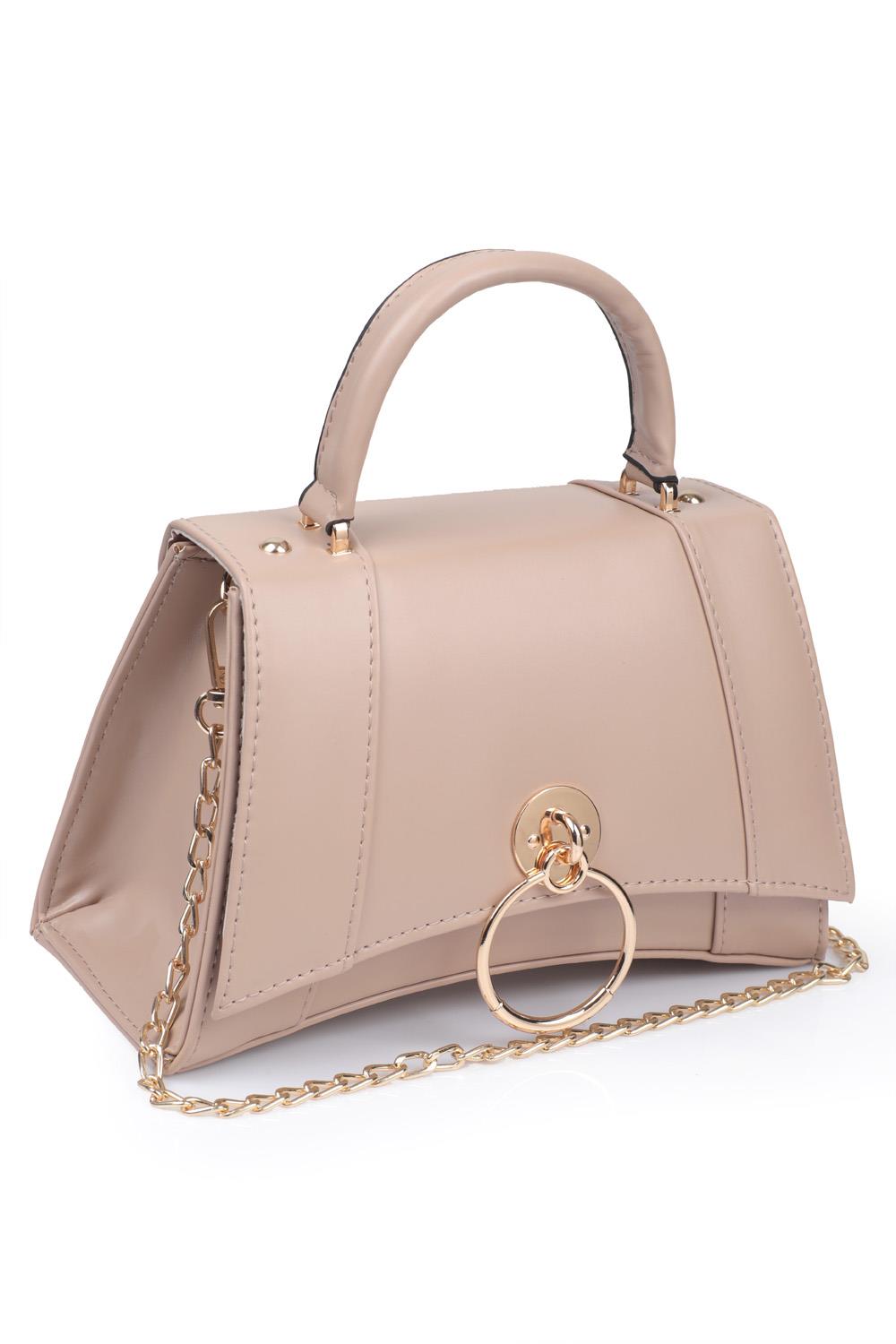 Capone Savonita Women Nude Handbag