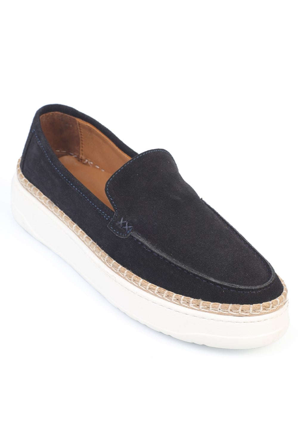 Capone Sergen Genuine Leather Suede Genuine Leather Lined Men Loafer