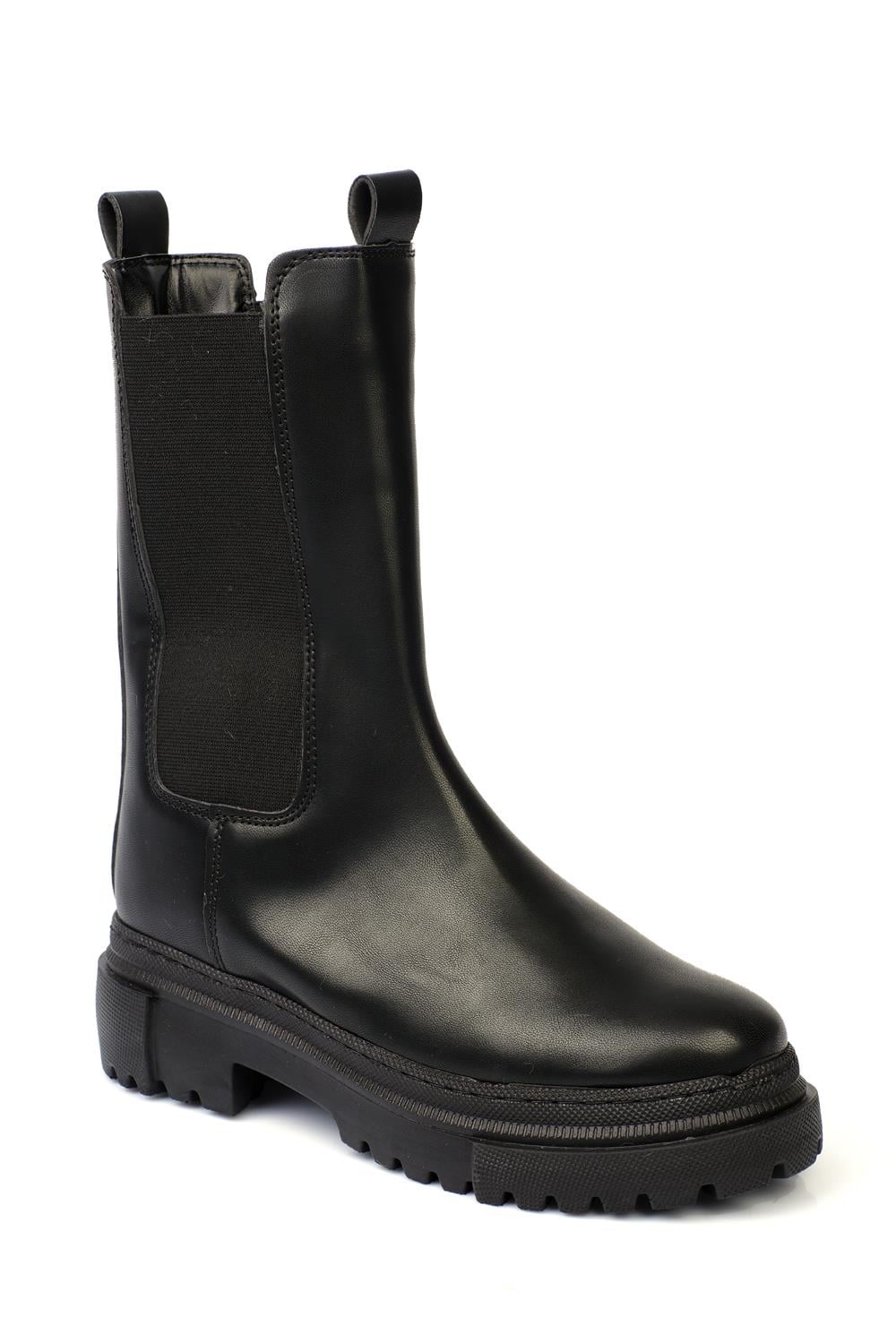 Capone Side Elastic Ankle Boots