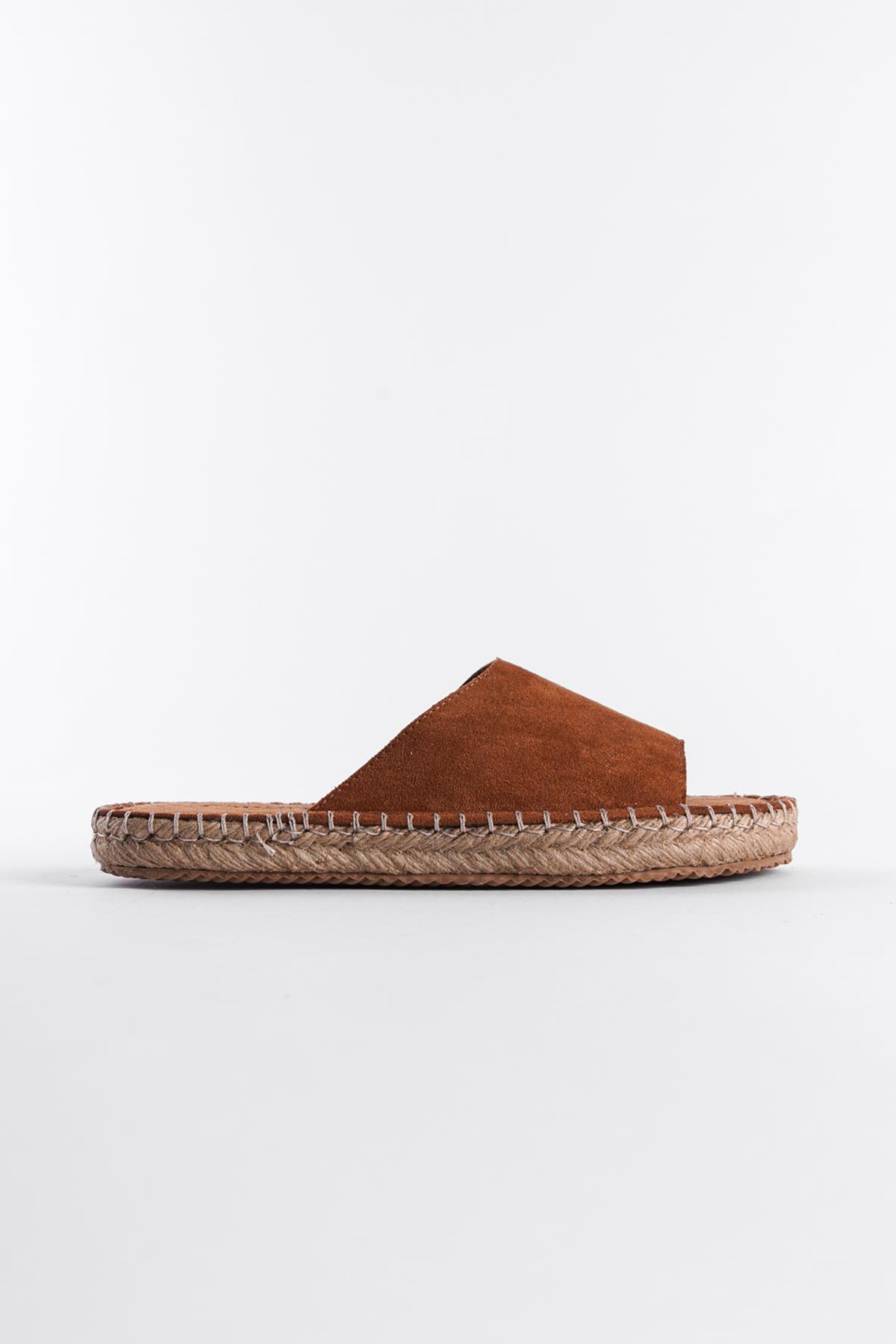 Capone Single Strap Women Tan Espadrille Sandals