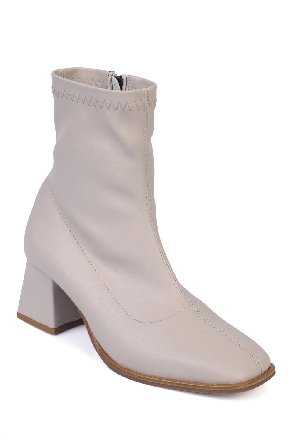 Capone Stretch Ankle Mid Heel Women  Boots