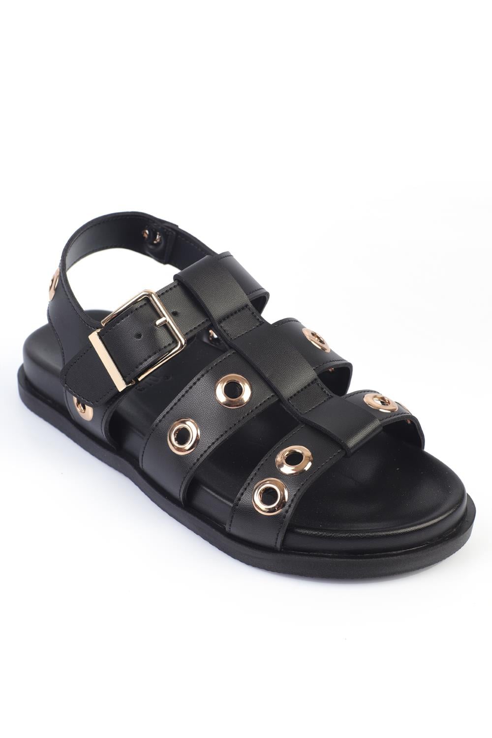 Capone Valene Women Black Sandal