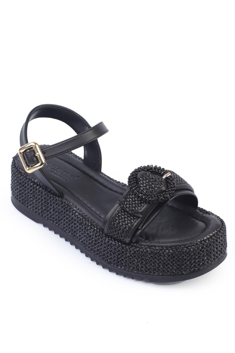 Capone Vanda Women Black Sandal