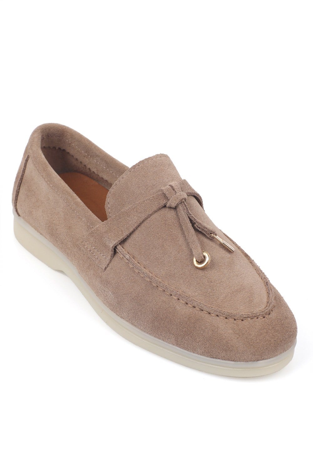 Capone Vikki Genuine Leather Women Mink Loafer