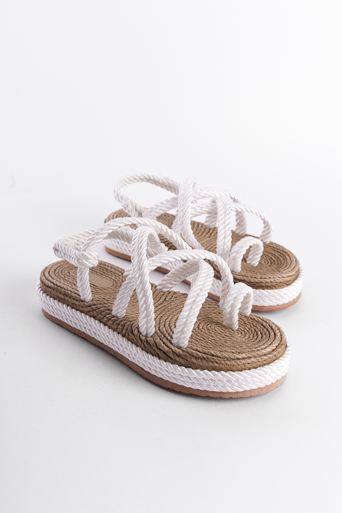 Capone Wedge Heel Rope Woman Sandals