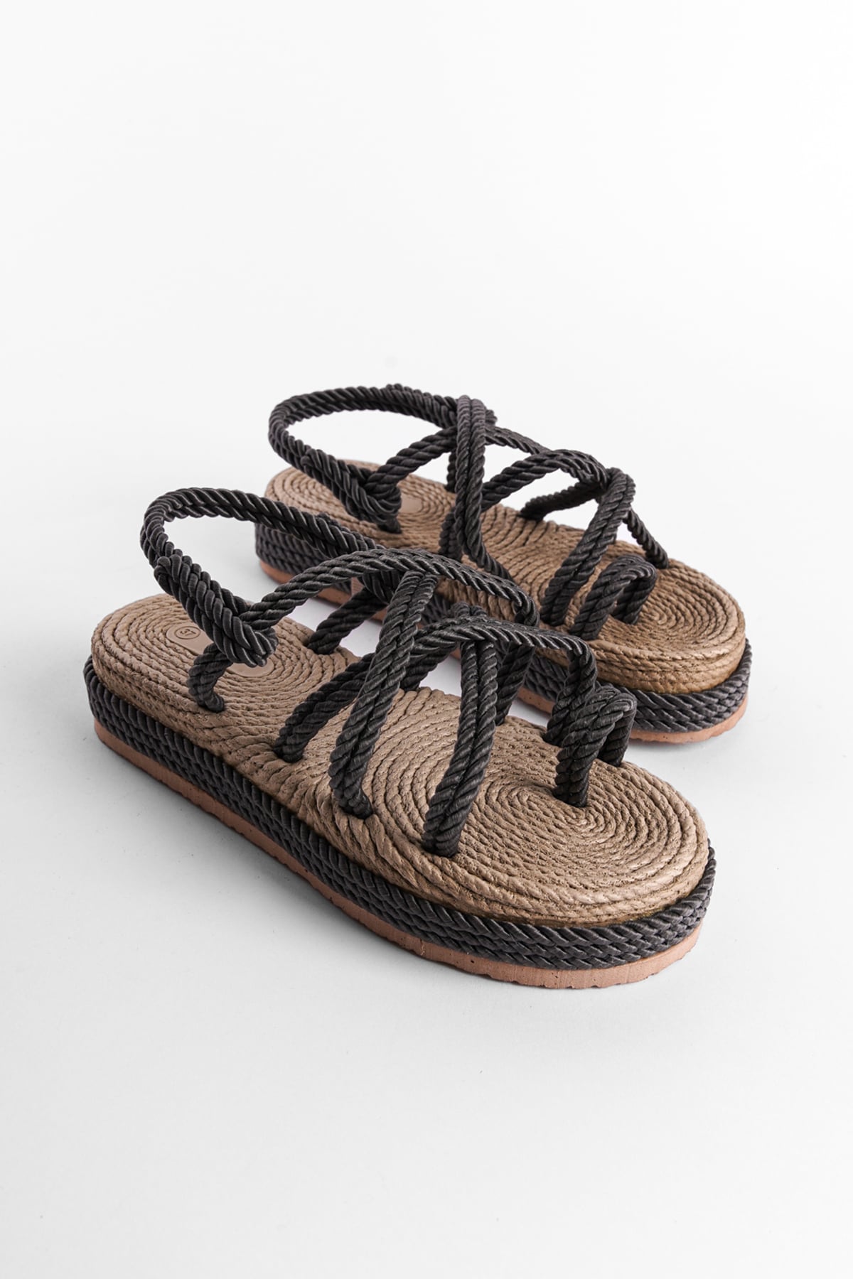 Capone Wedge Heel Rope Woman Sandals