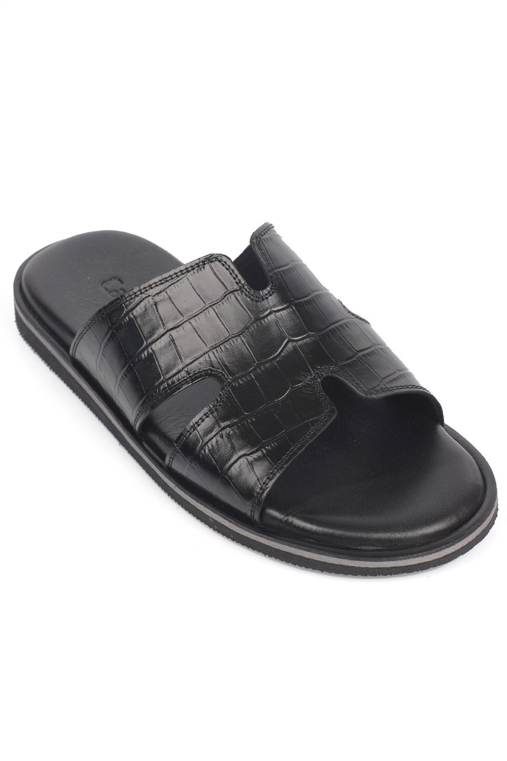 Capone Wide H Strap Men Sandal