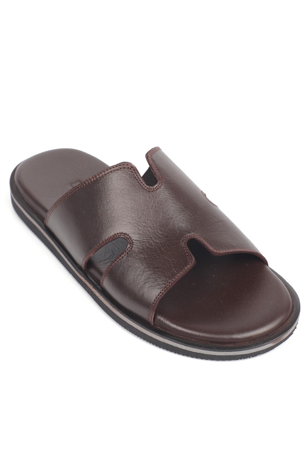 Capone Wide H Strap Men Sandal
