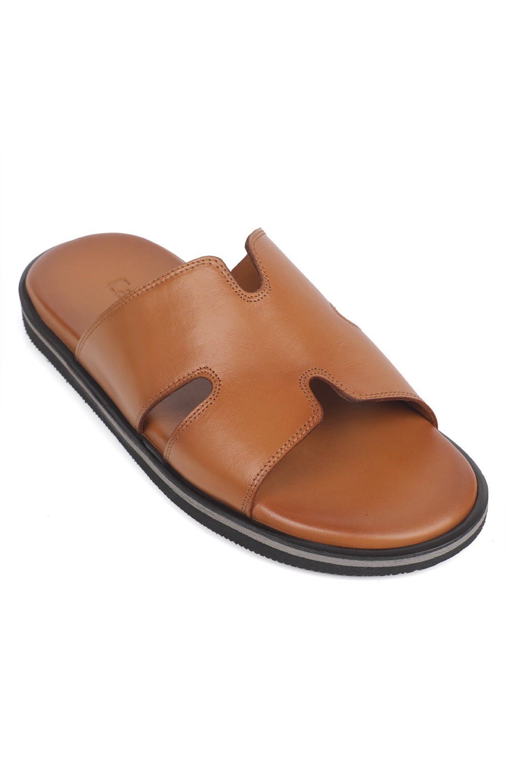 Capone Wide H Strap Men Sandal