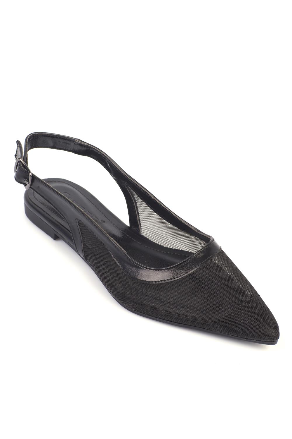Capone Women Black Ballerina