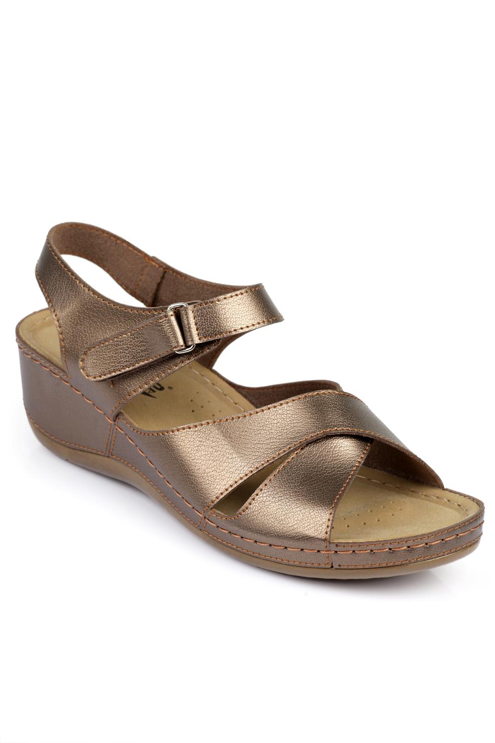 Capone Z6312 Women Copper Comfort Anatomical Sandals