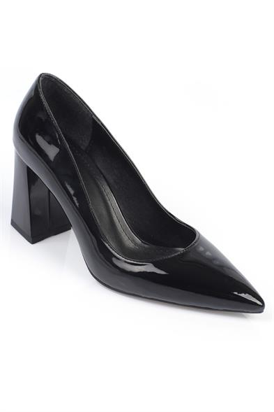 Capone Pointed Toe Patent Leather High Heel Woman Shoes