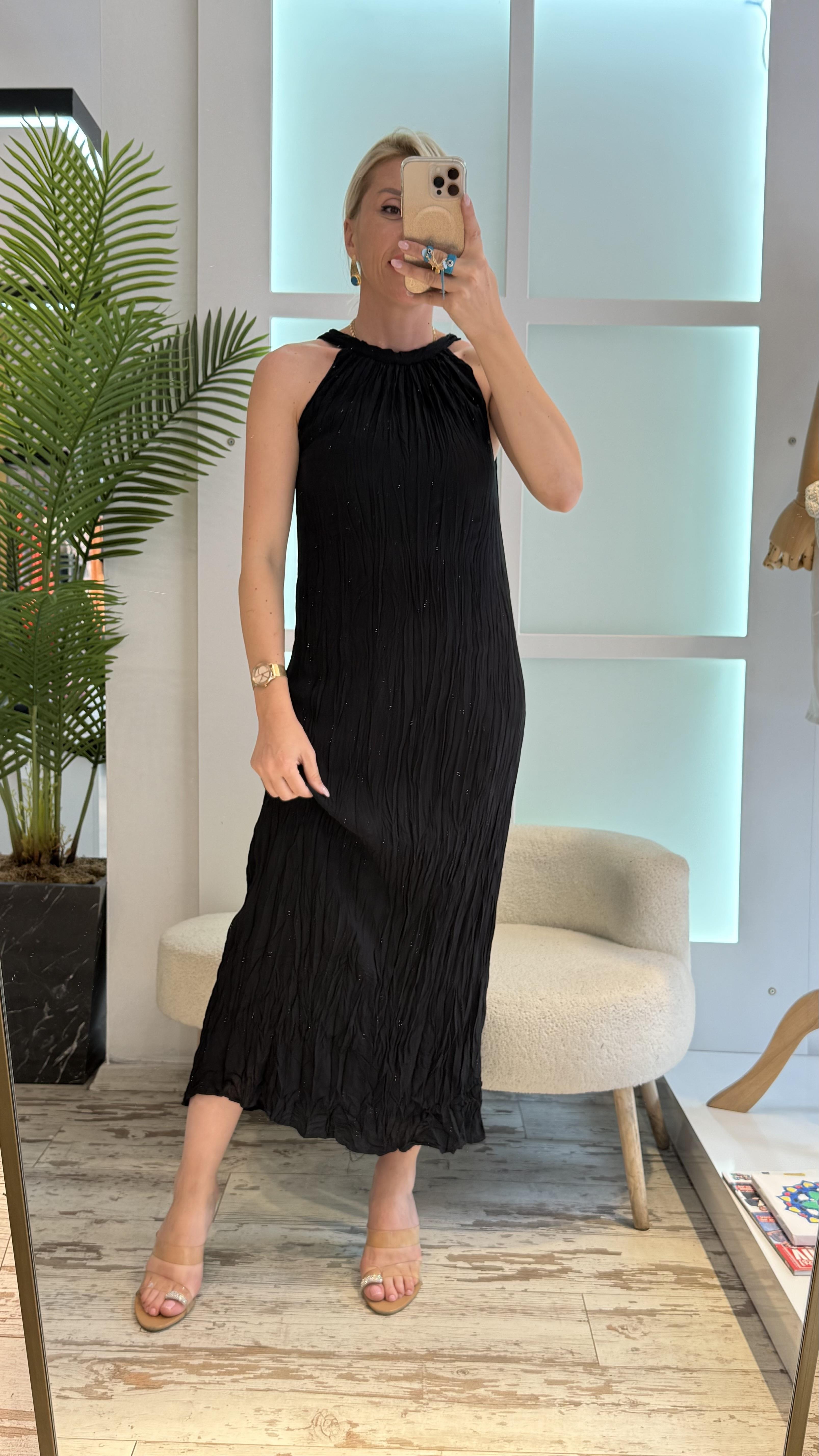 ADELLA SİYAH ELBİSE