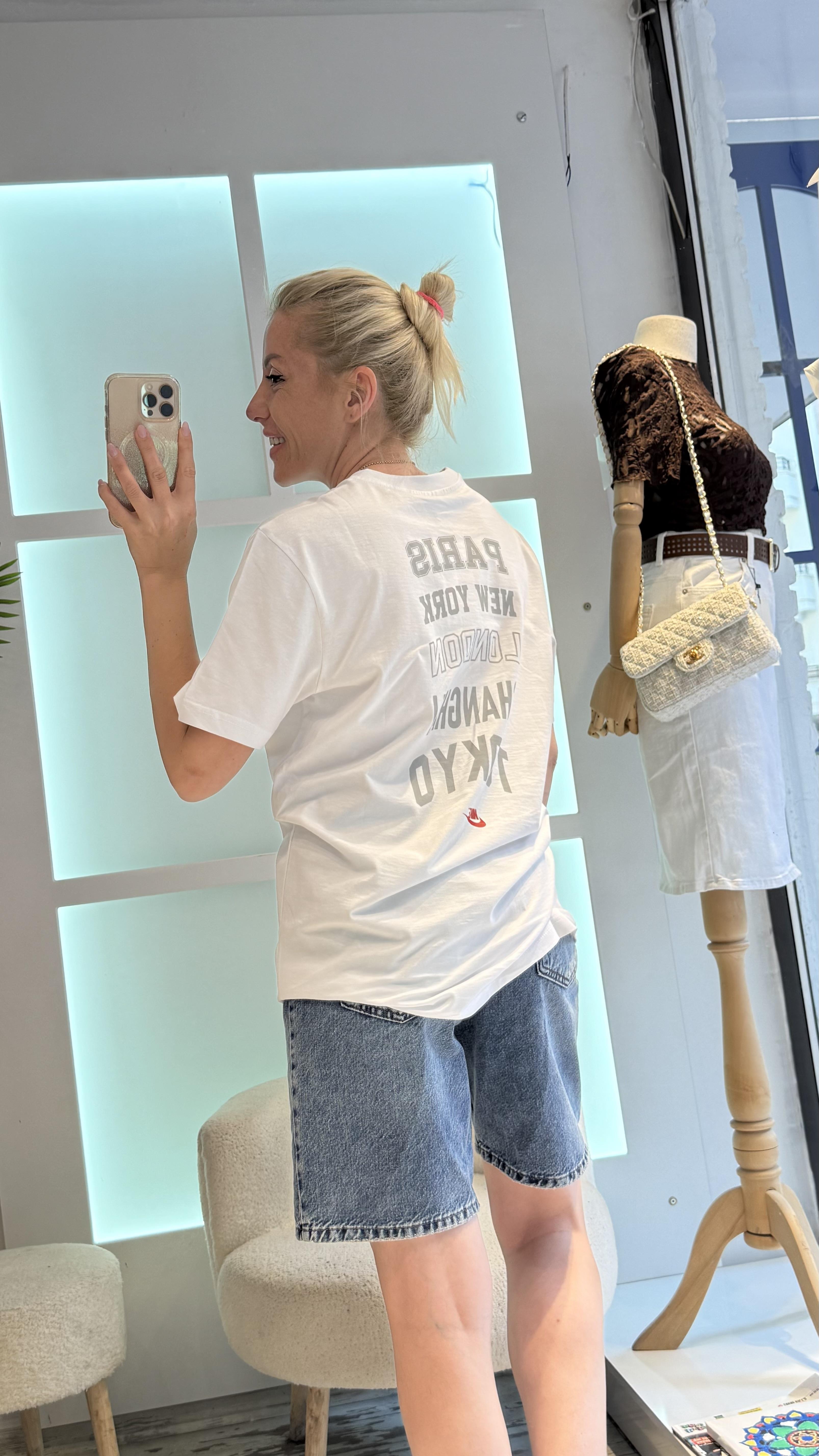 ALMELO BEYAZ TSHIRT