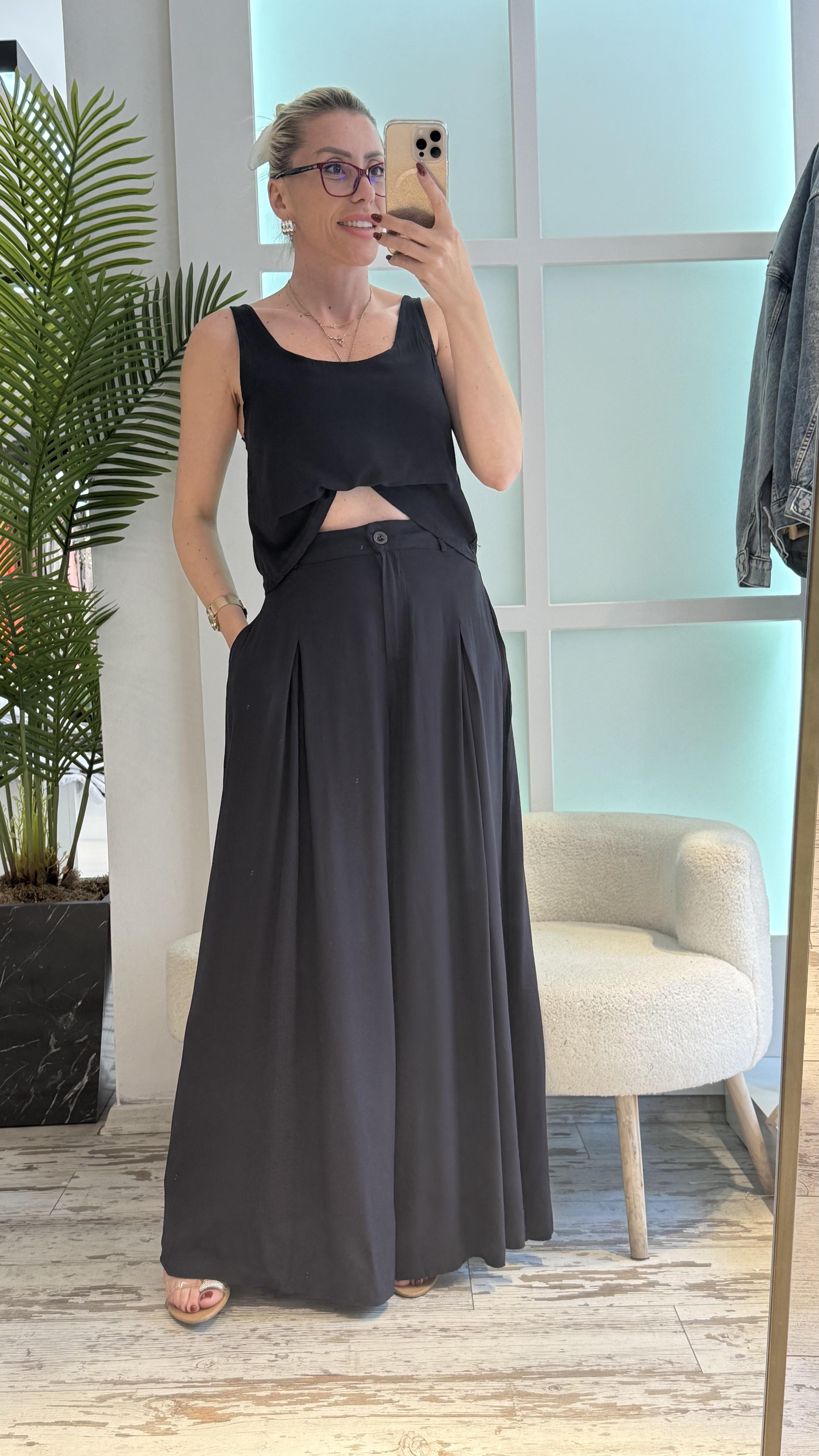 AQUA ANTRASİT PANTOLONLU TAKIM