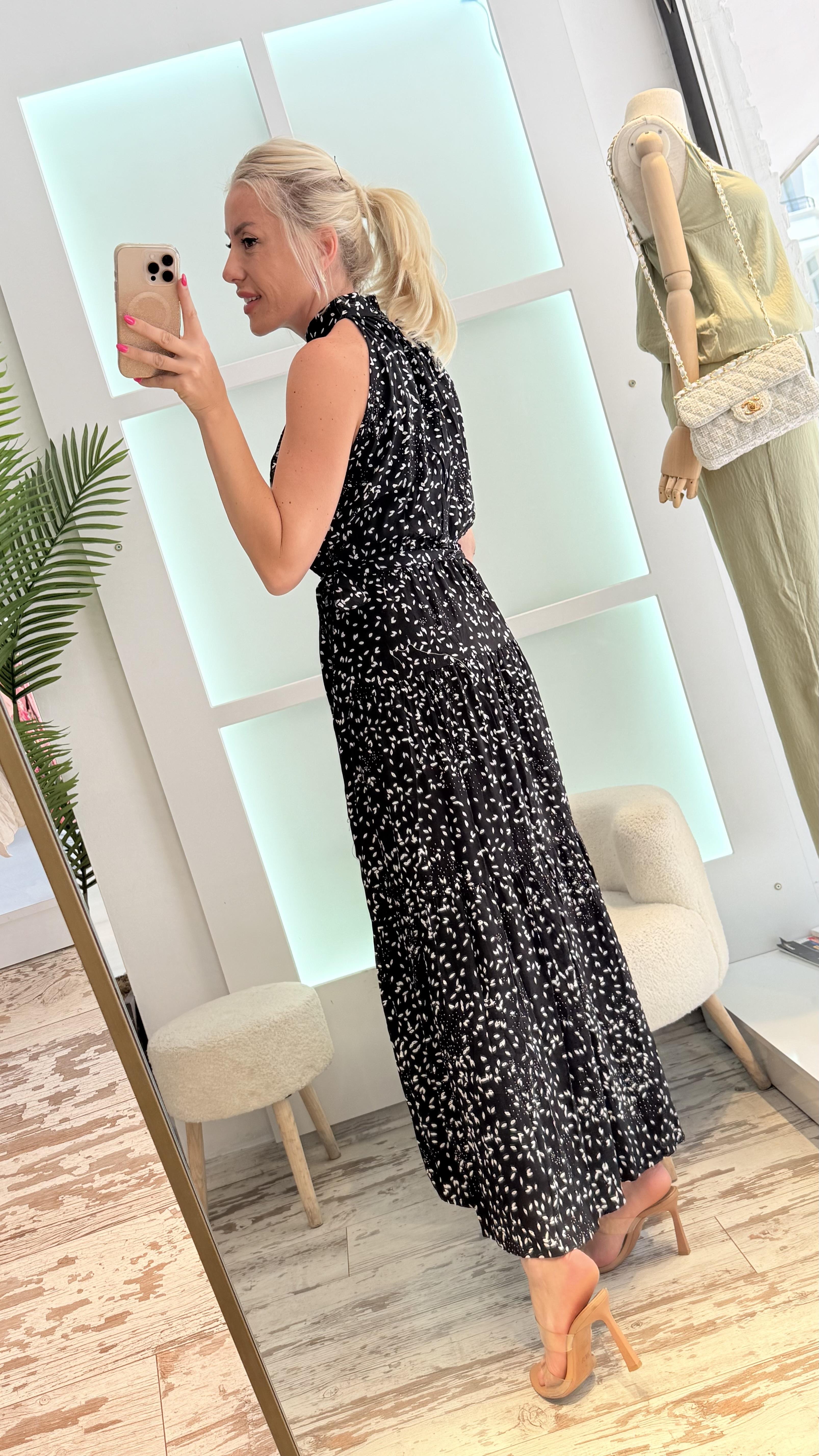 ASİA SİYAH ELBİSE 