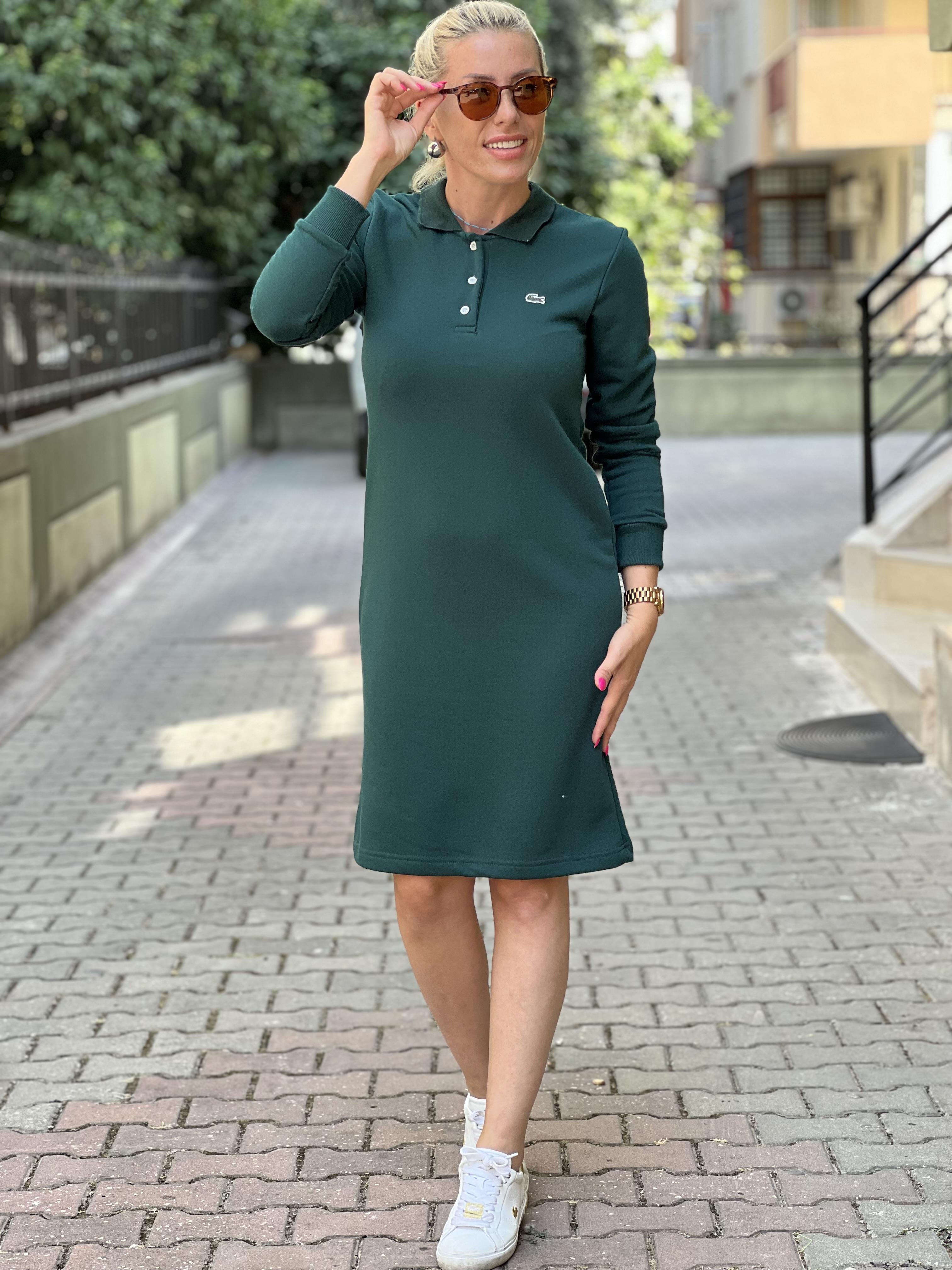 AURORA YEŞİL ORJ MARKA ELBİSE