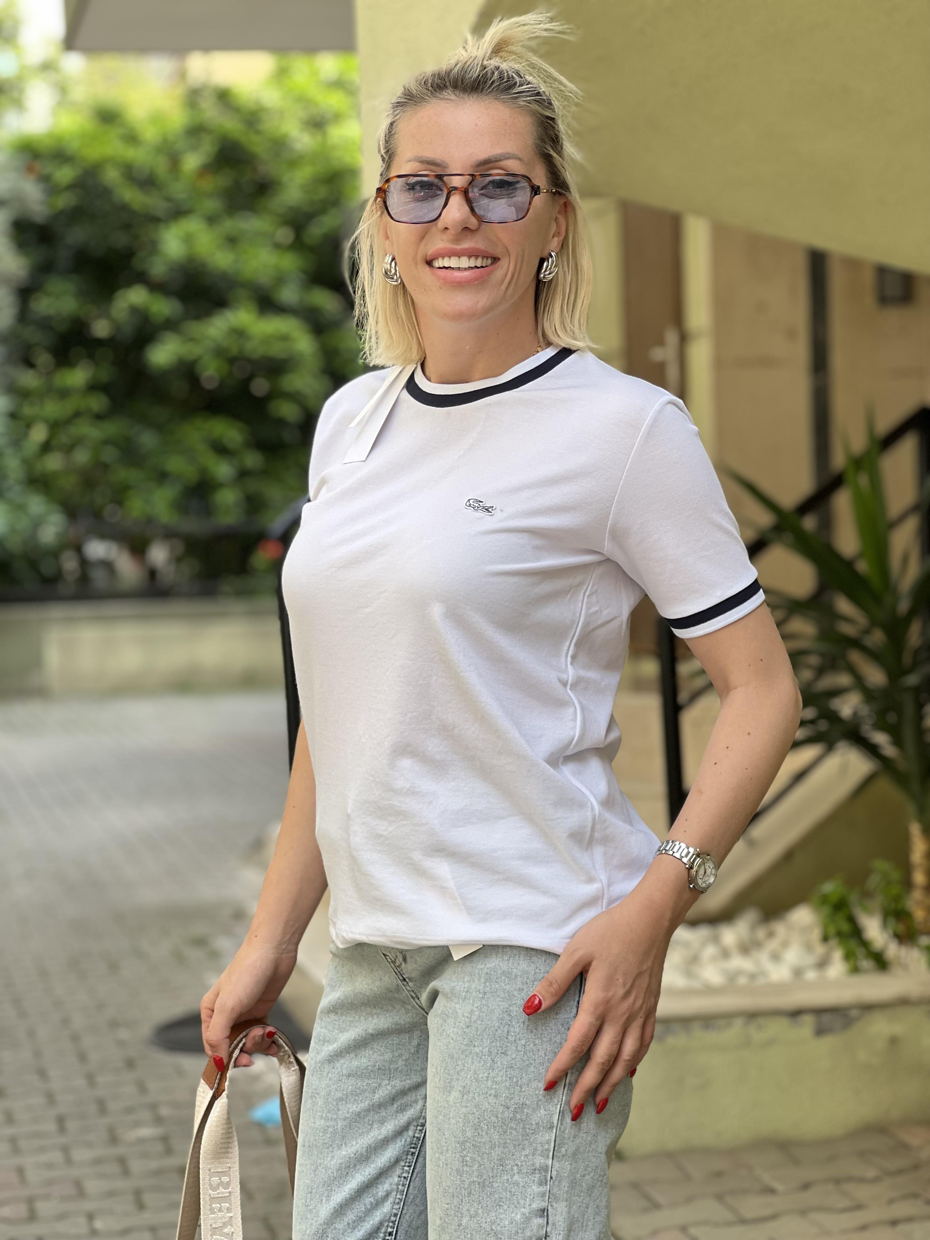 BEYAZ ORJ MARKA TSHRT