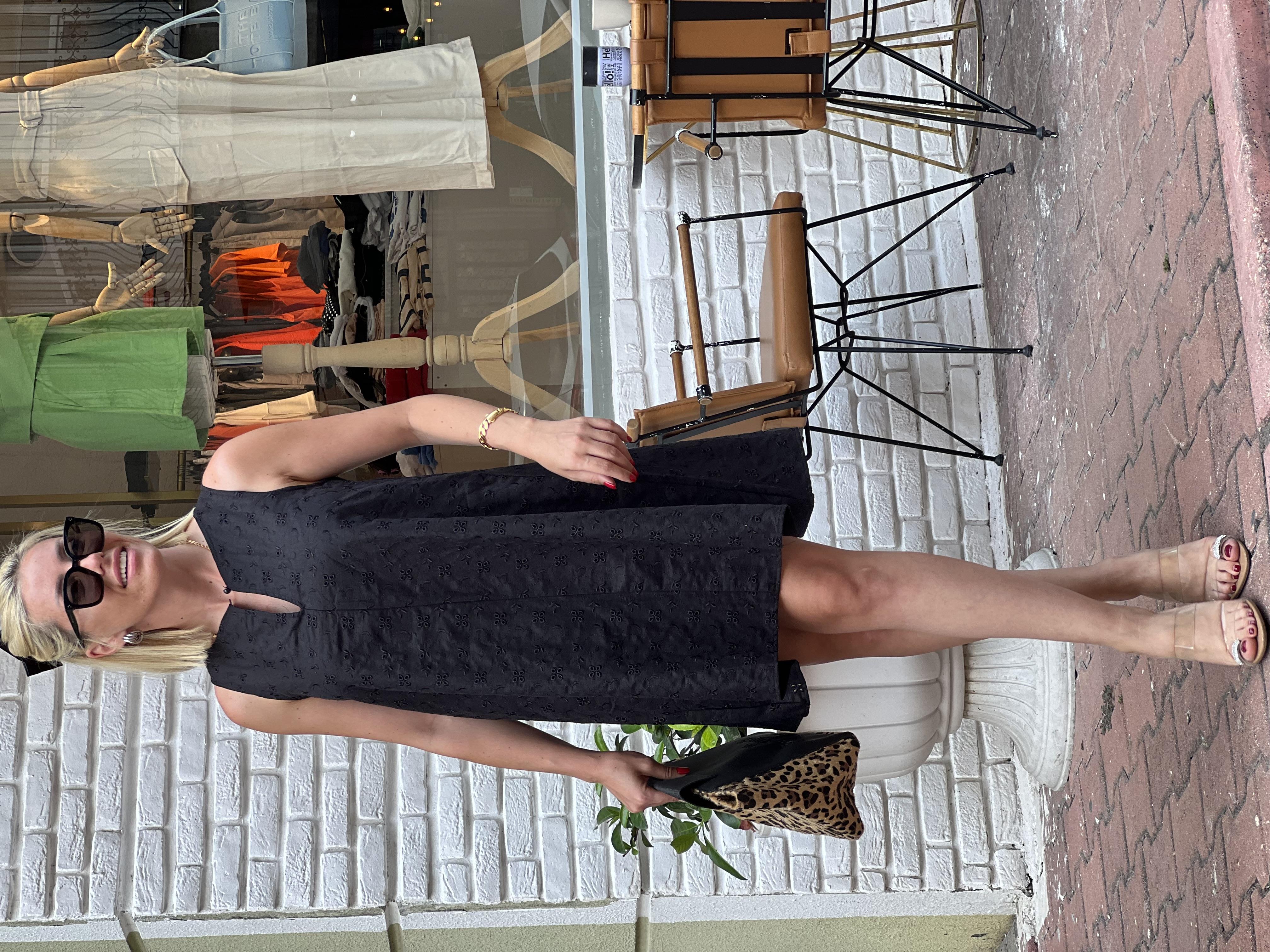 BRIANNA SİYAH ELBİSE 