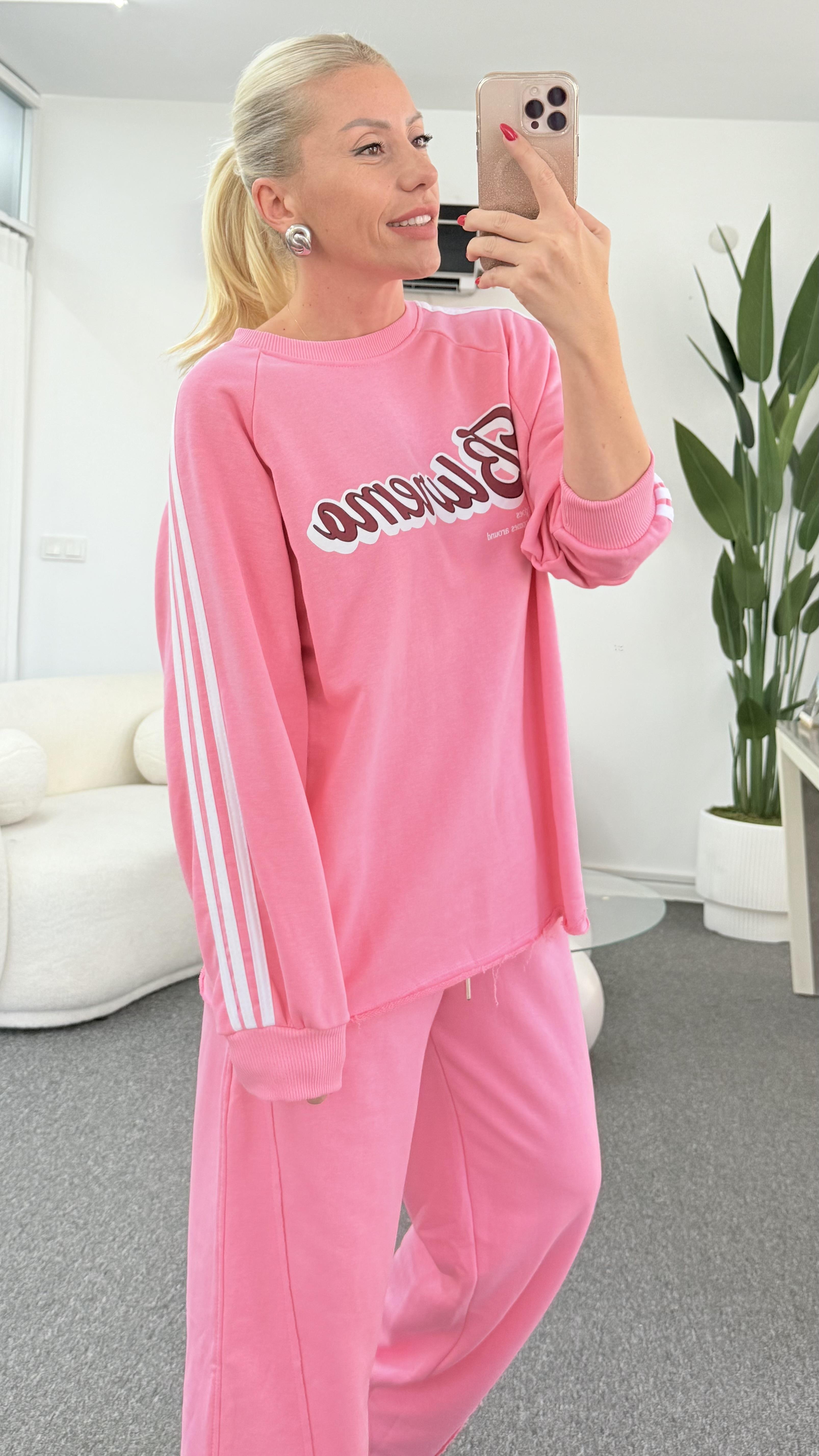 BRİSA PEMBE EŞOFMAN TAKIMI