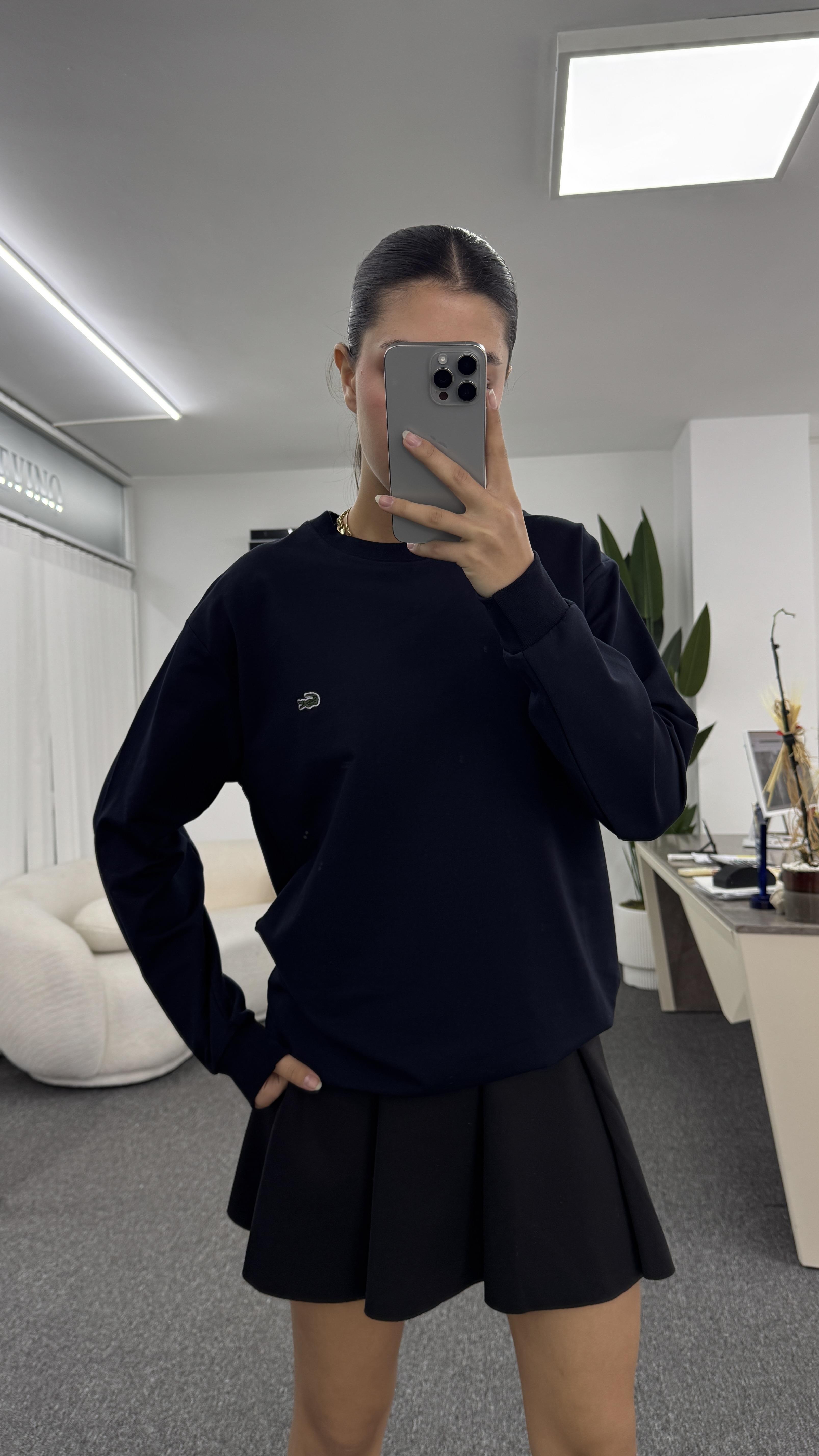 CARA LACİVERT SWEATSHIRT