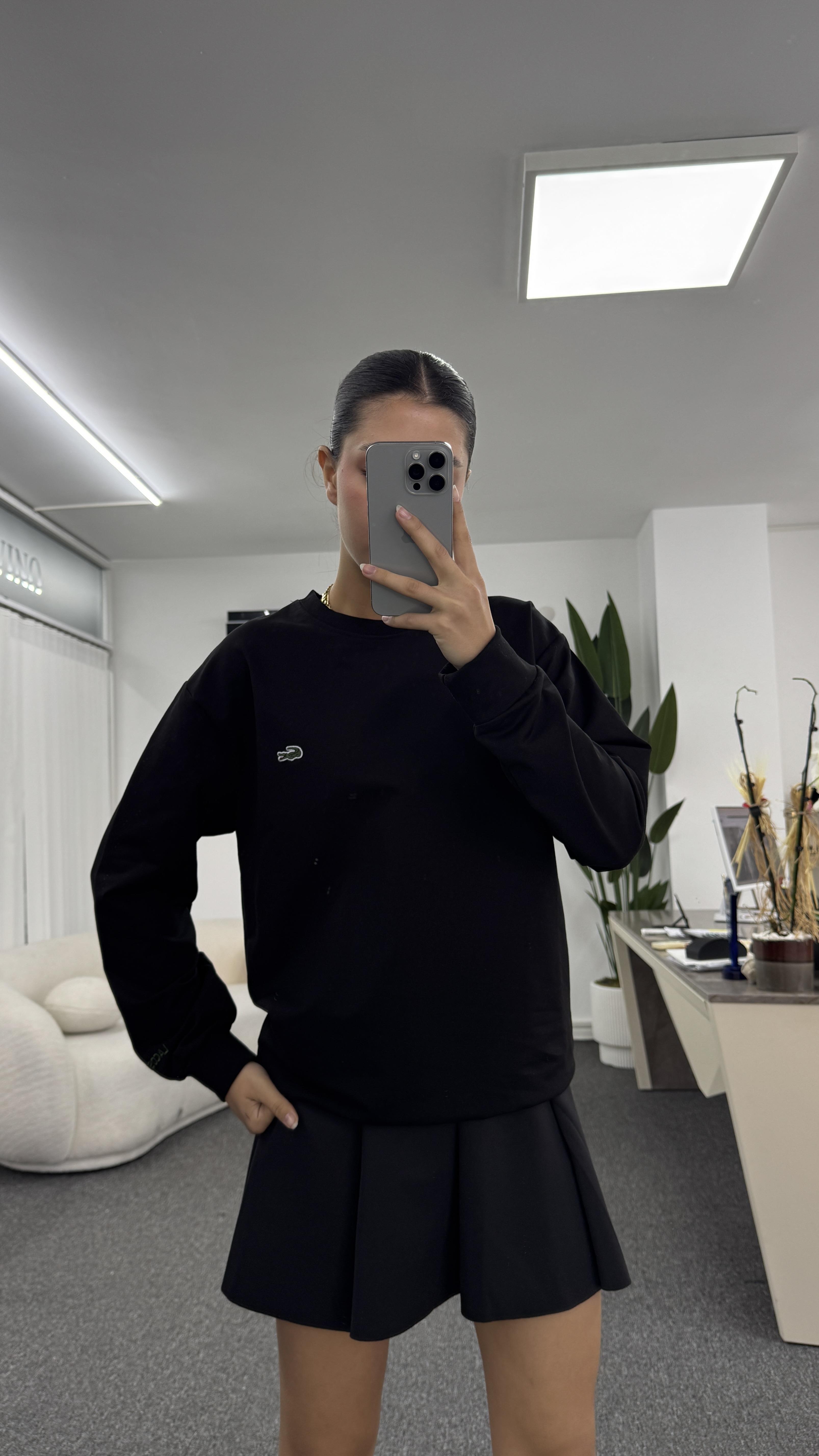 CARA SİYAH SWEATSHIRT