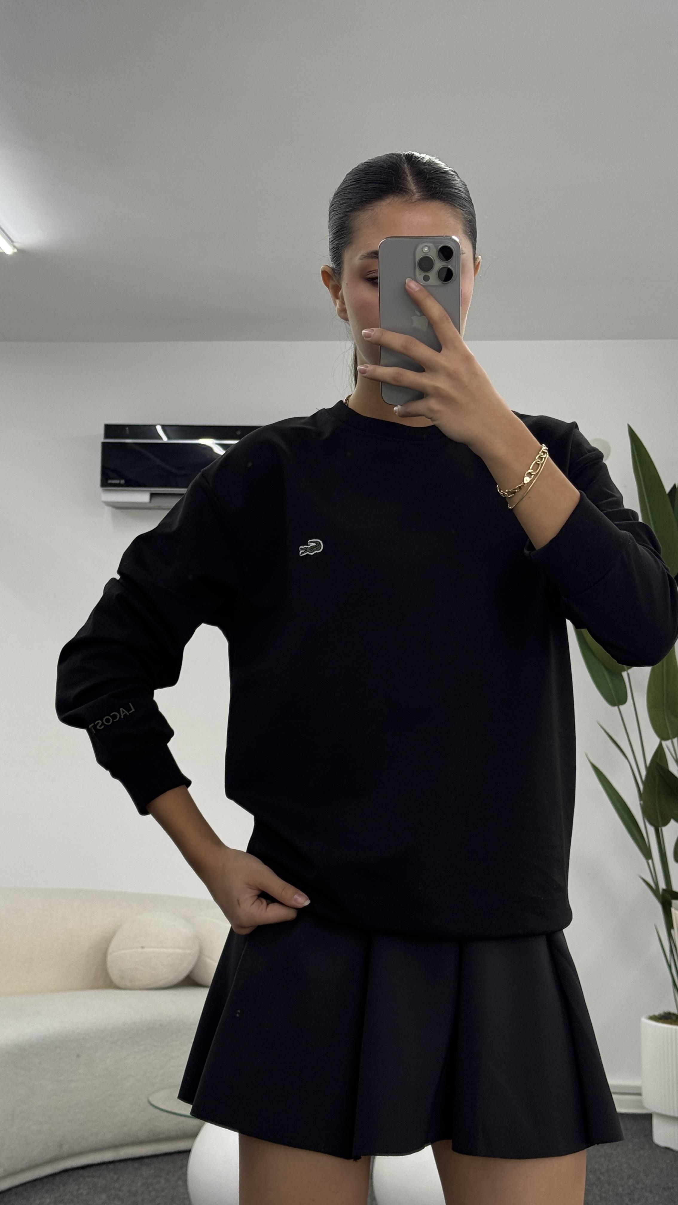 CARA SİYAH SWEATSHIRT