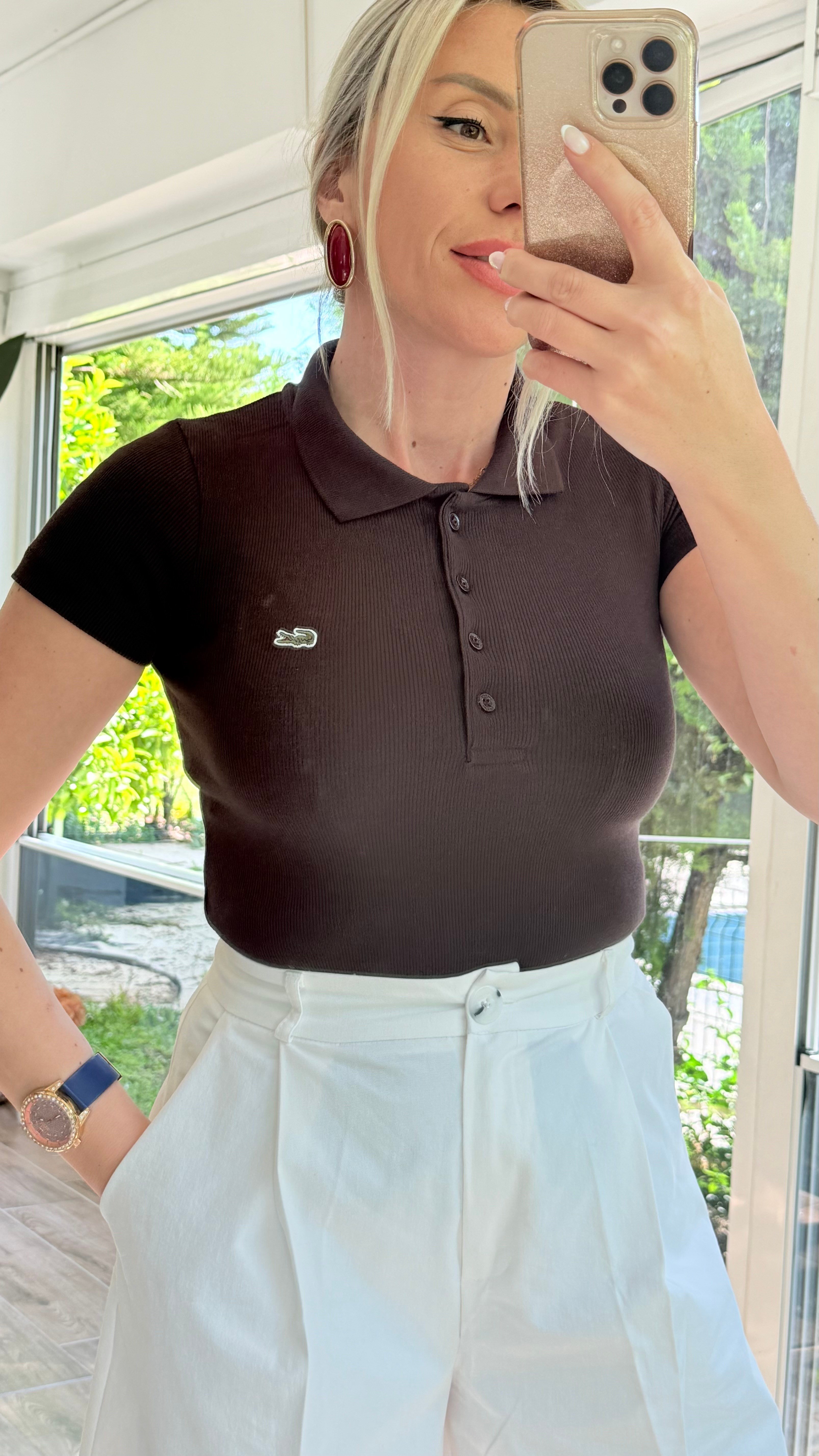 CARMEN KAHVE TSHIRT