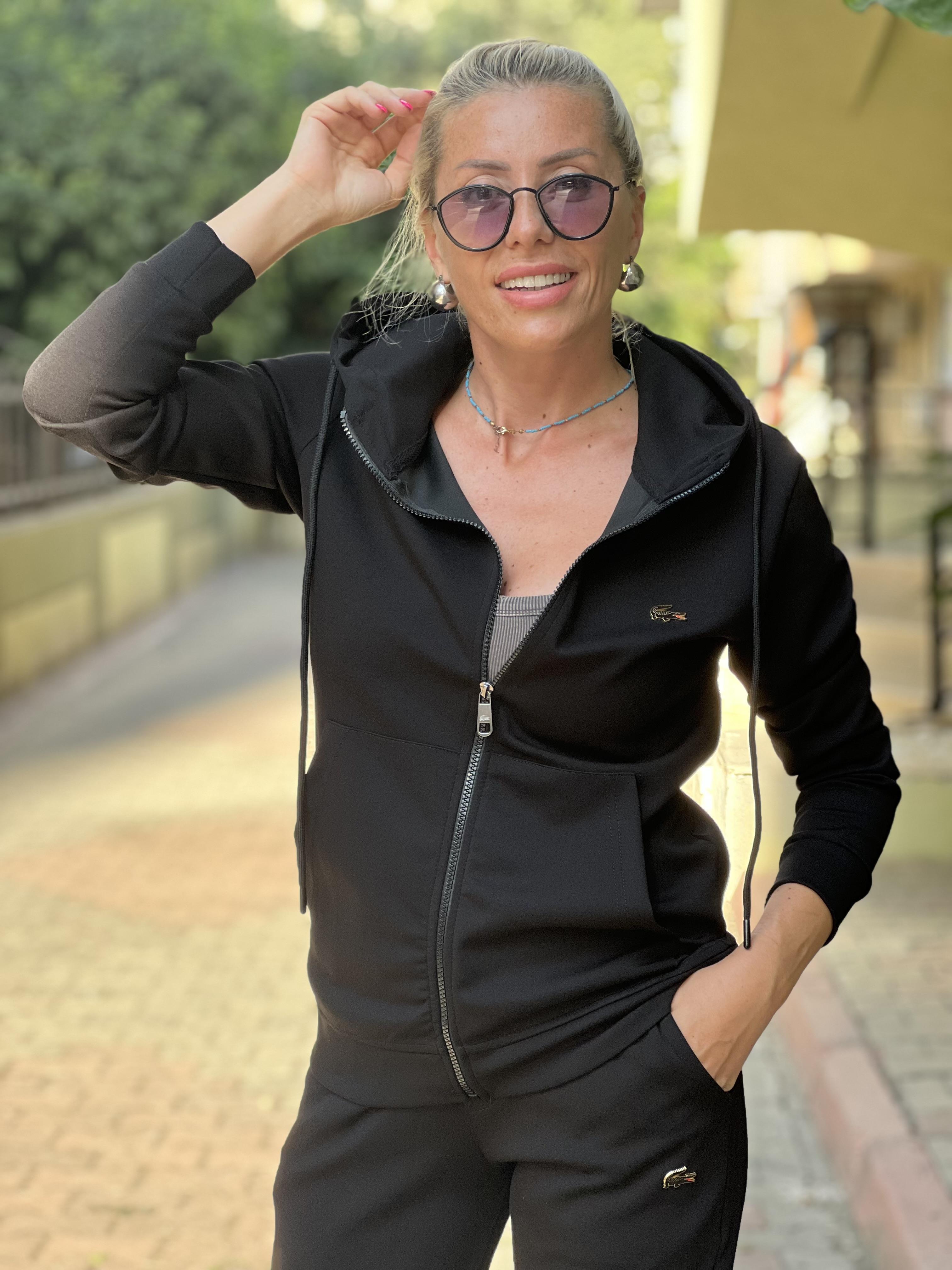 CHERİSH SİYAH EŞOFMAN TAKIMI