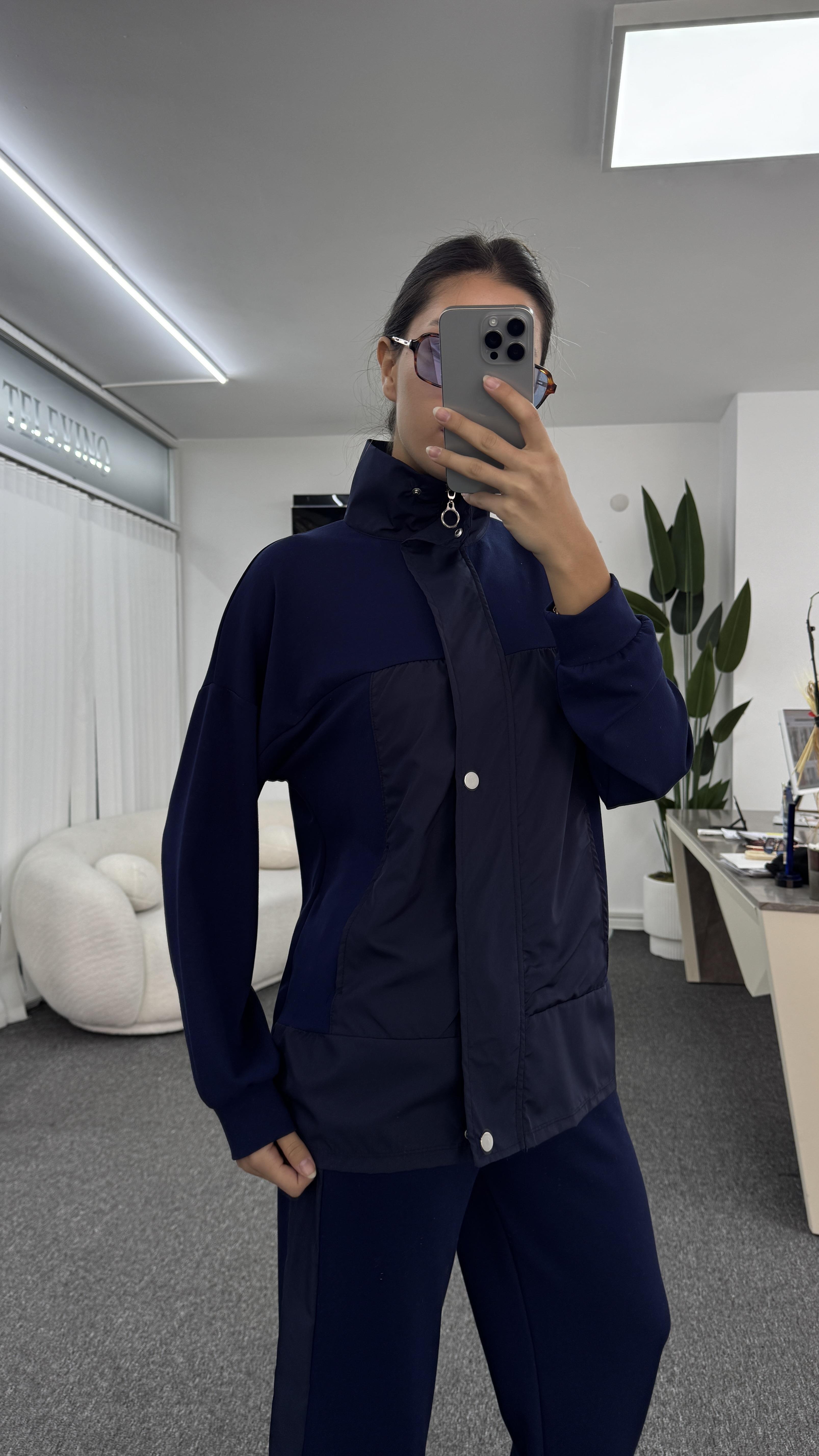 DANİEL LACİVERT PARAŞÜT EŞOFMAN TAKIMI