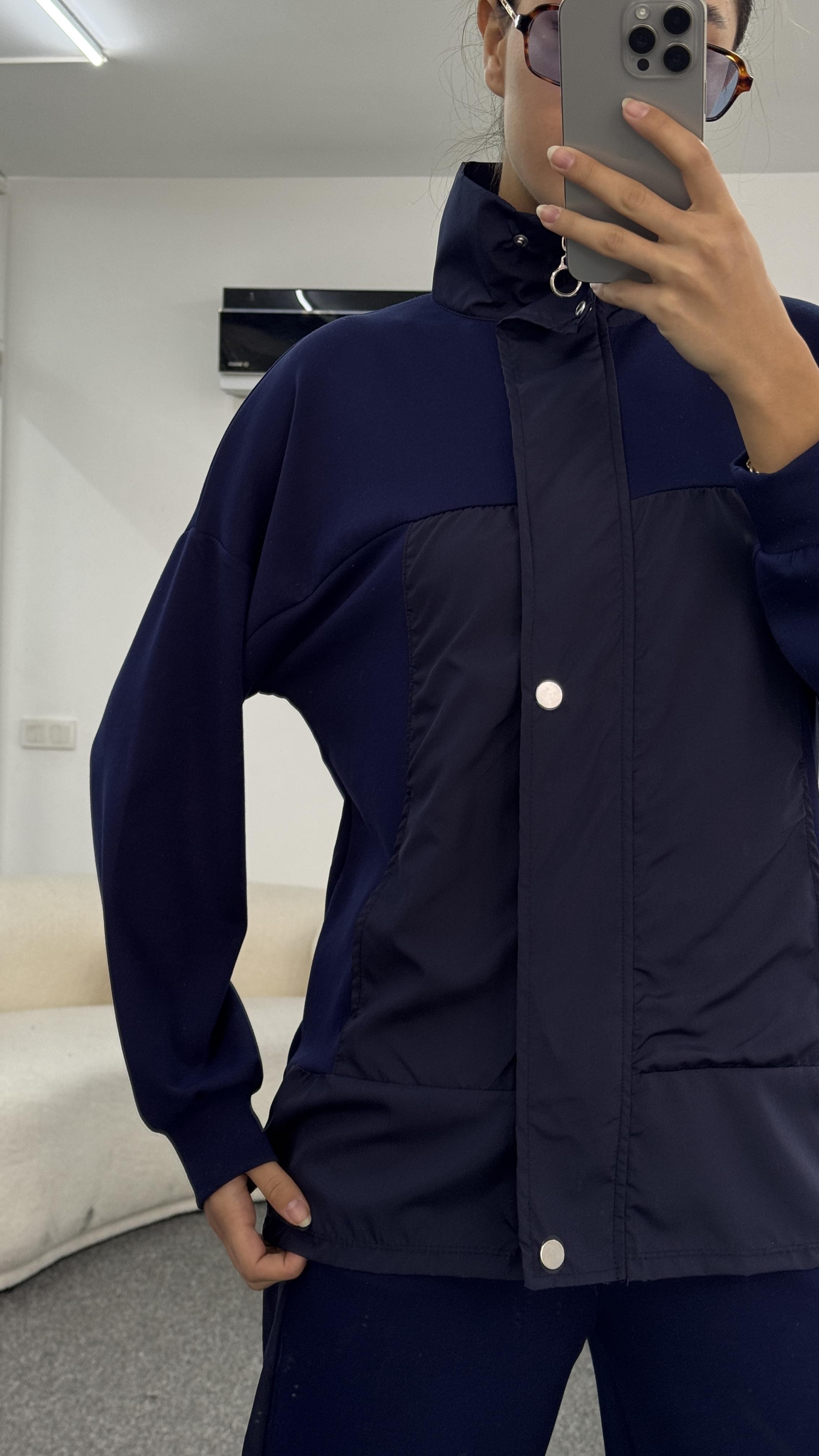 DANİEL LACİVERT PARAŞÜT EŞOFMAN TAKIMI