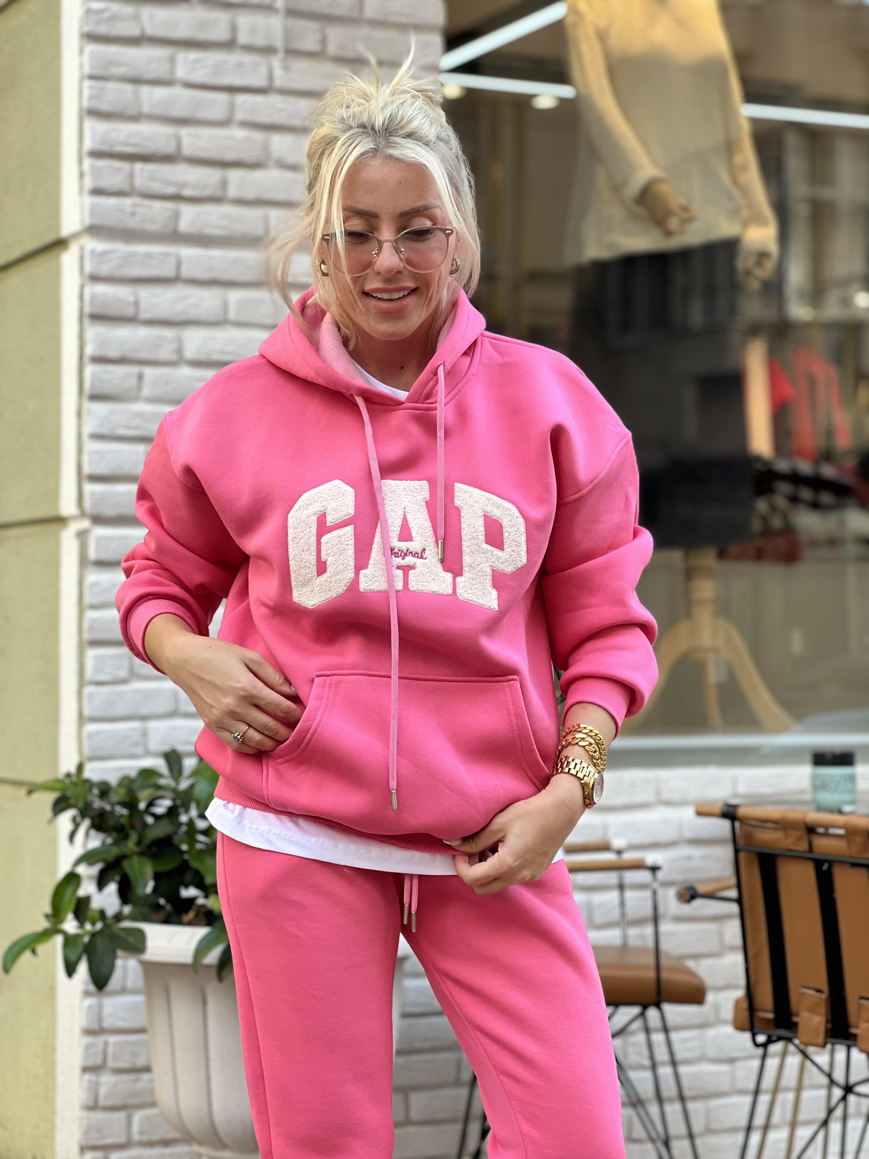 DİDEROT PEMBE GAP SWEATSHİRT