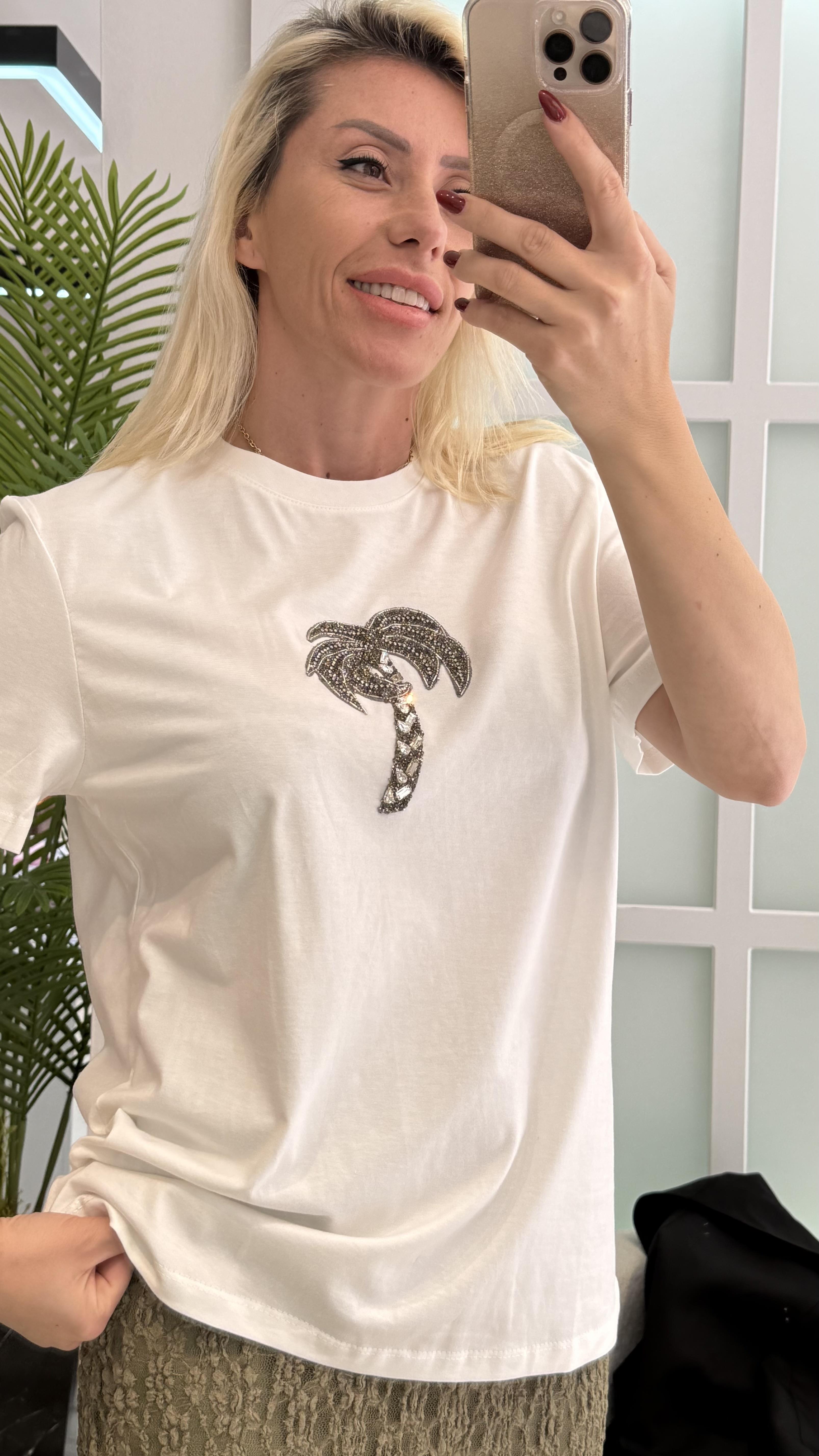 ELVİS BEYAZ TASARIM TSHIRT