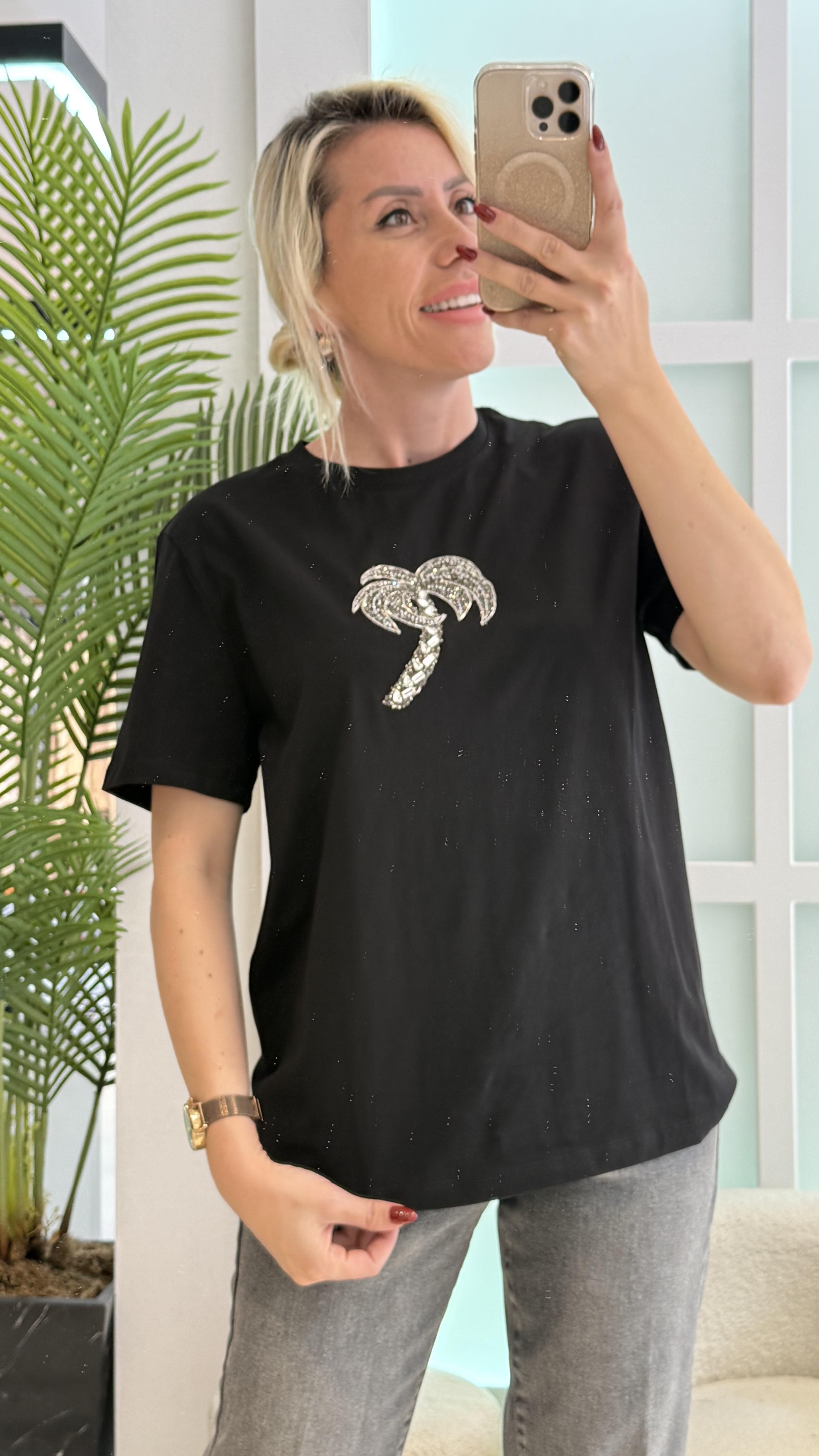 ELVİS SİYAH TASARIM TSHIRT