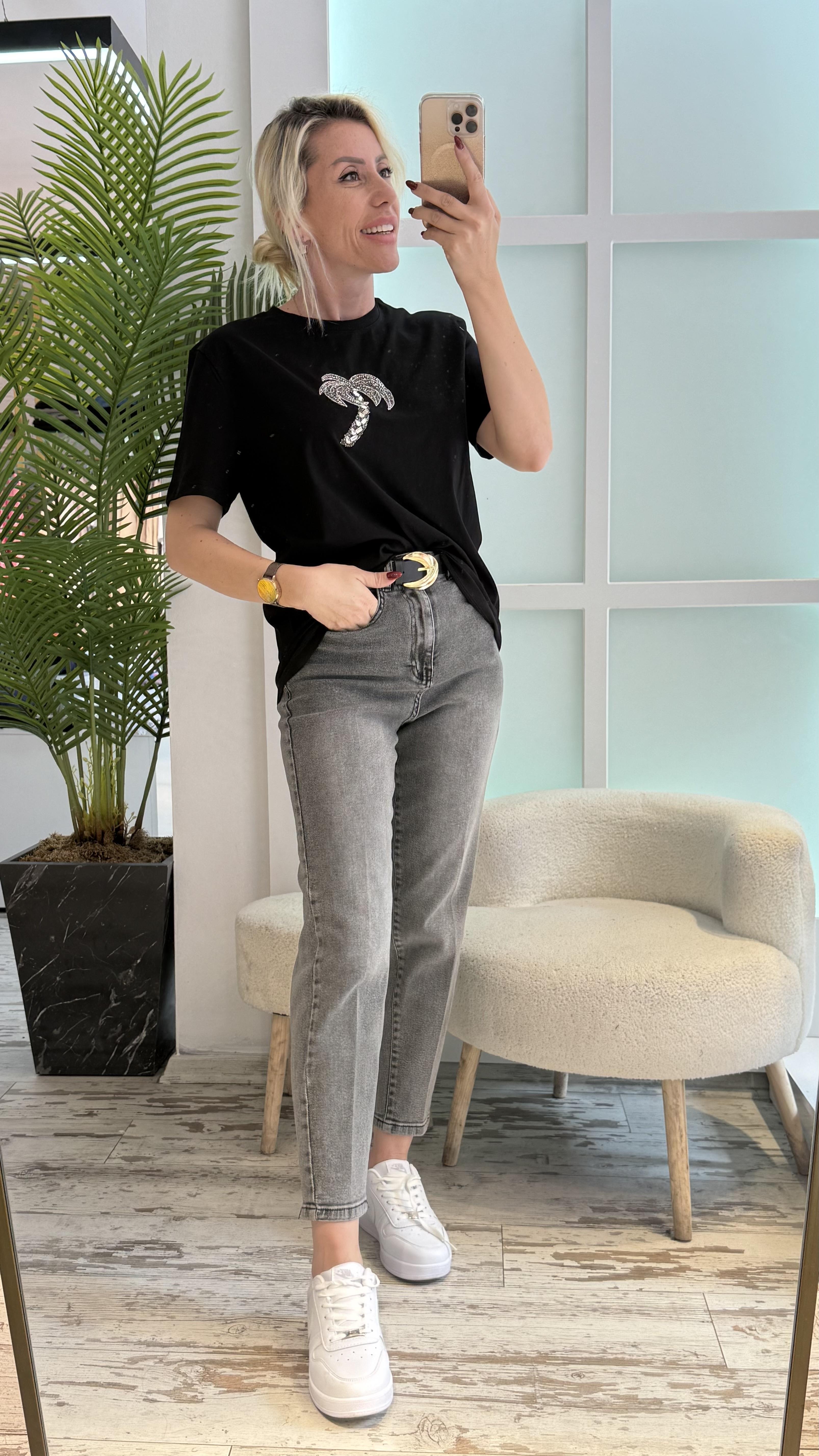 ELVİS SİYAH TASARIM TSHIRT