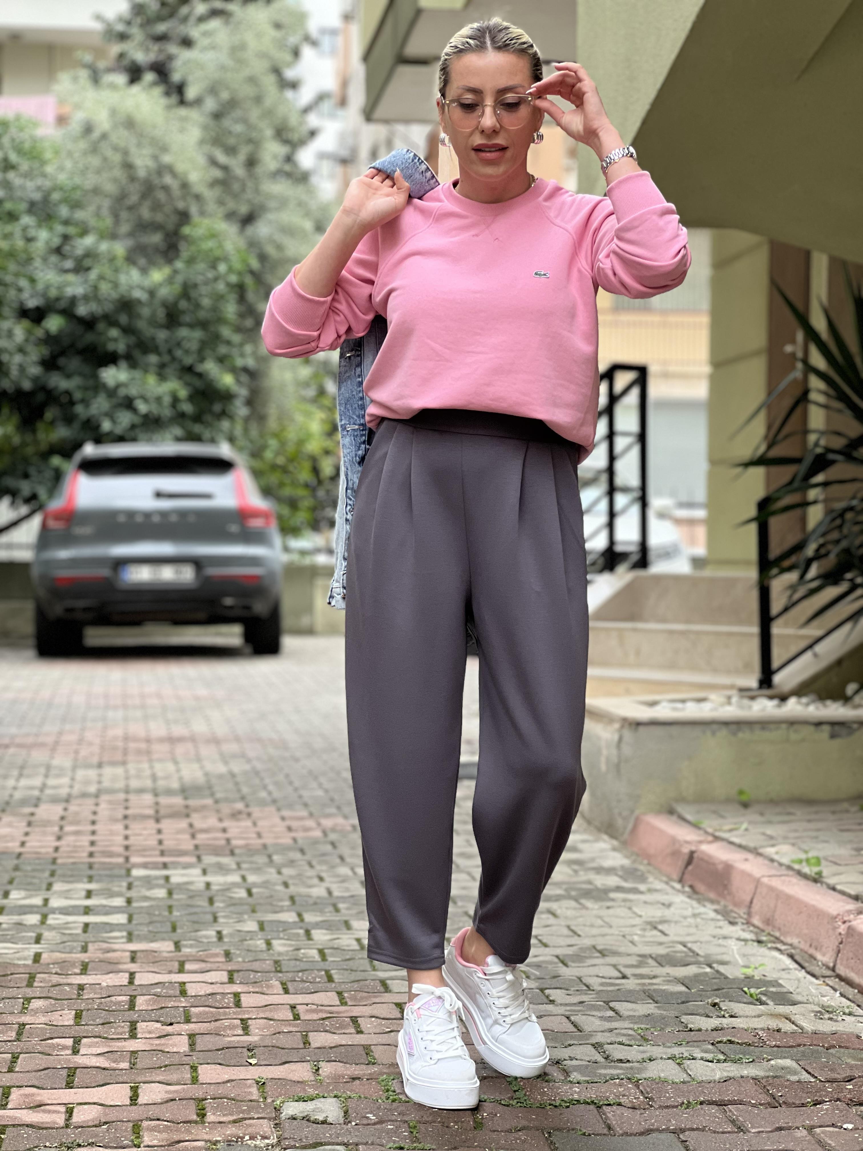 FILL ORJ MARKA PEMBE SWEAT