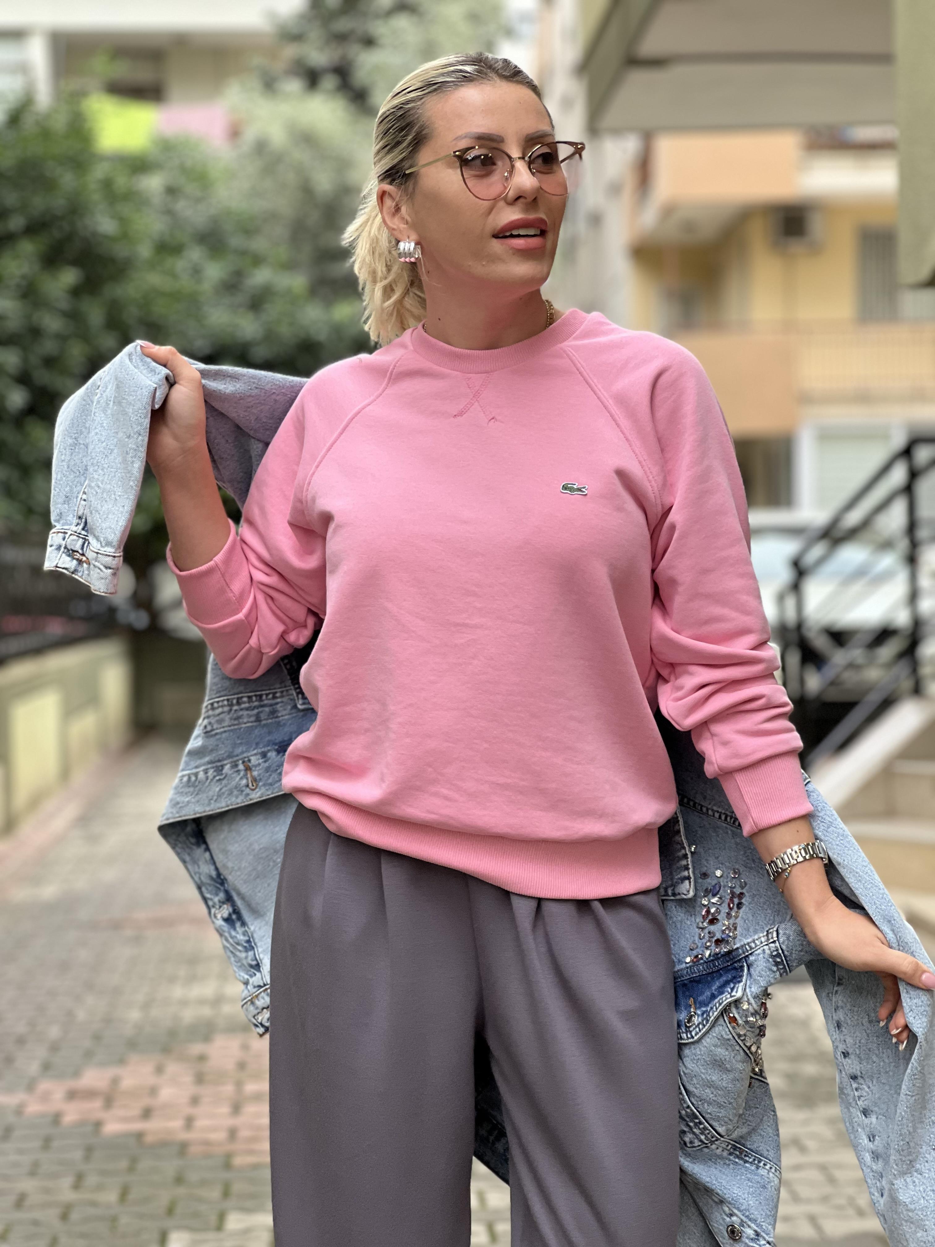 FILL ORJ MARKA PEMBE SWEAT