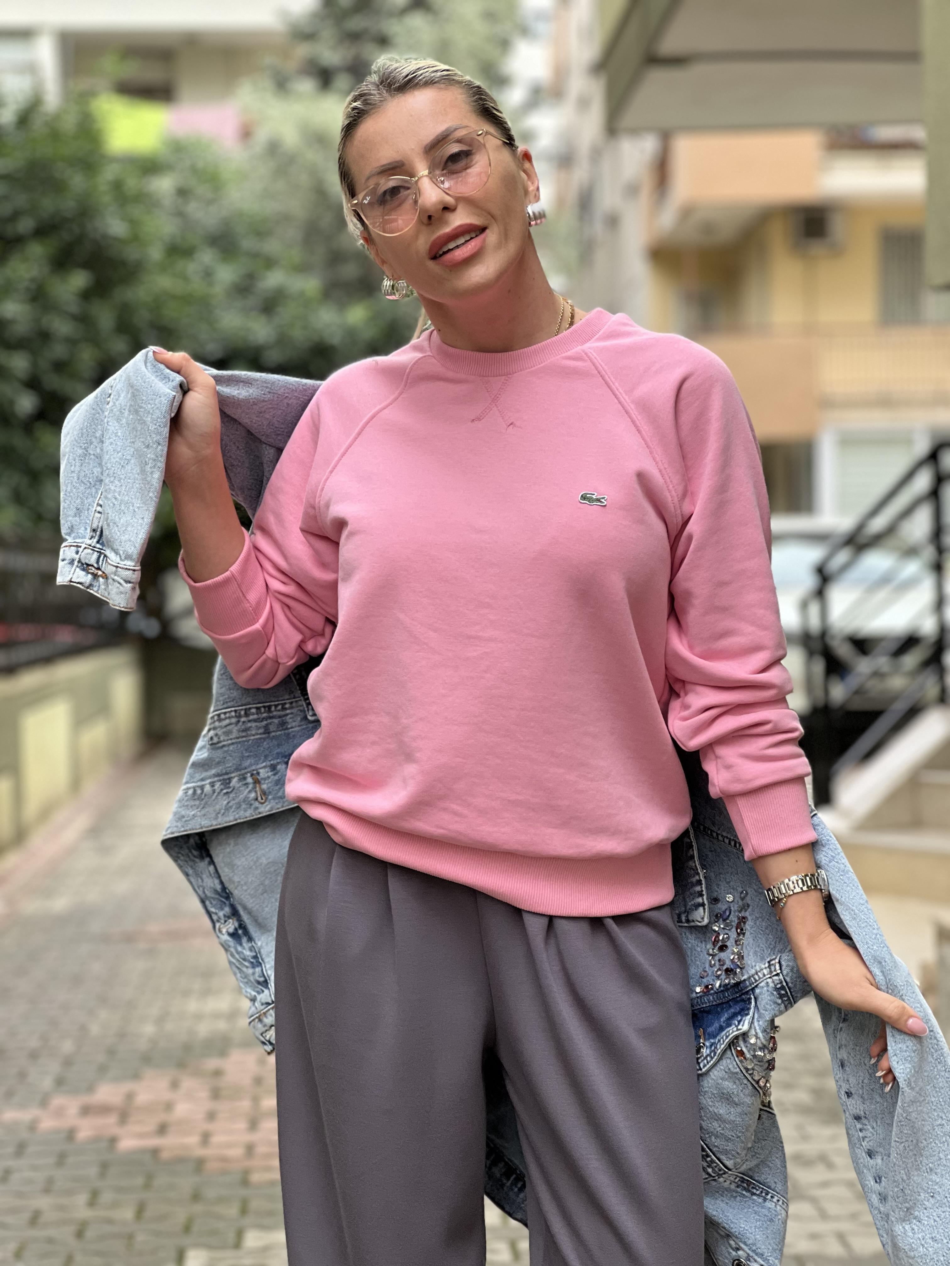 FILL ORJ MARKA PEMBE SWEAT