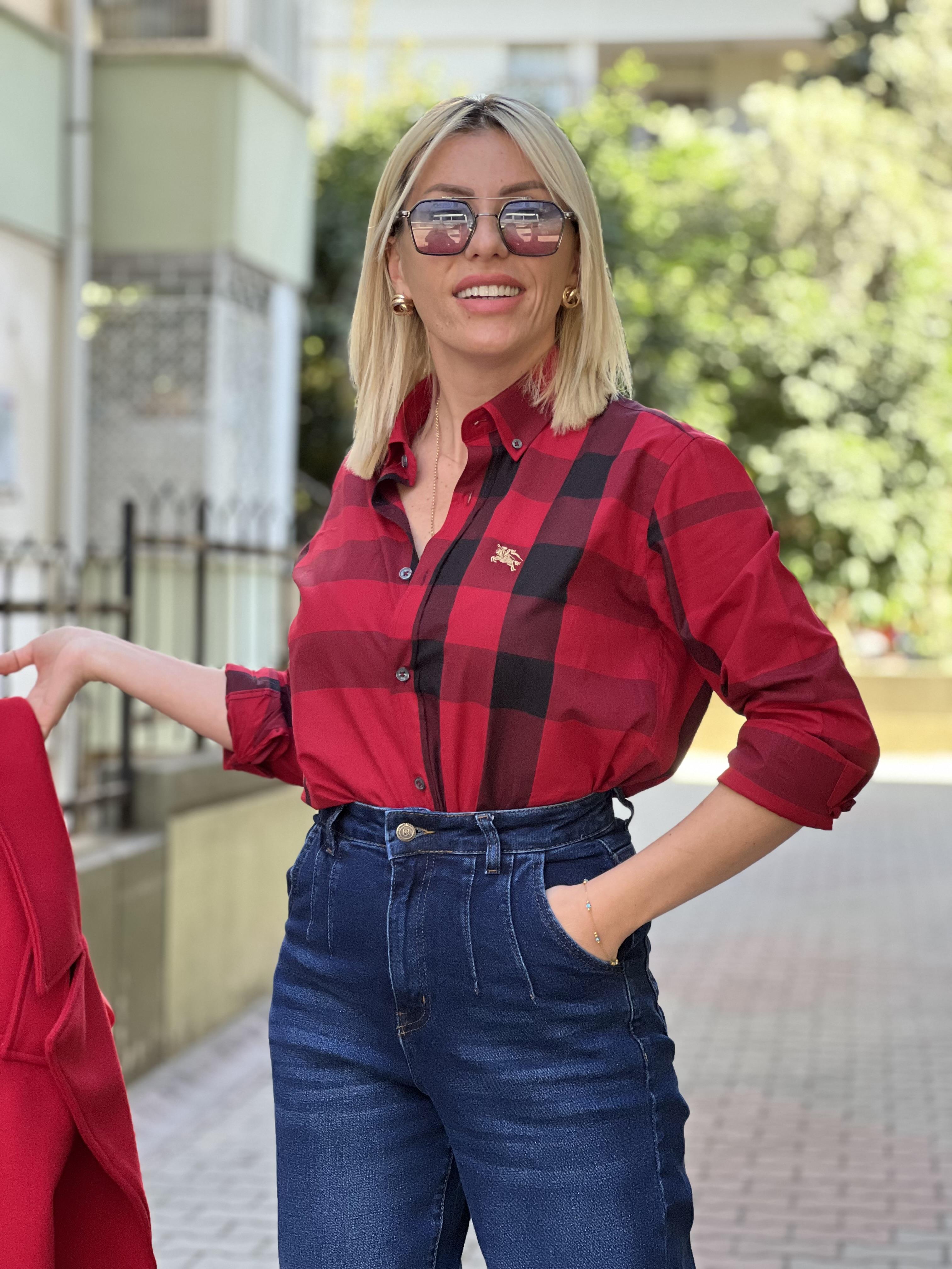 FLANEL KIRMIZI GÖMLEK